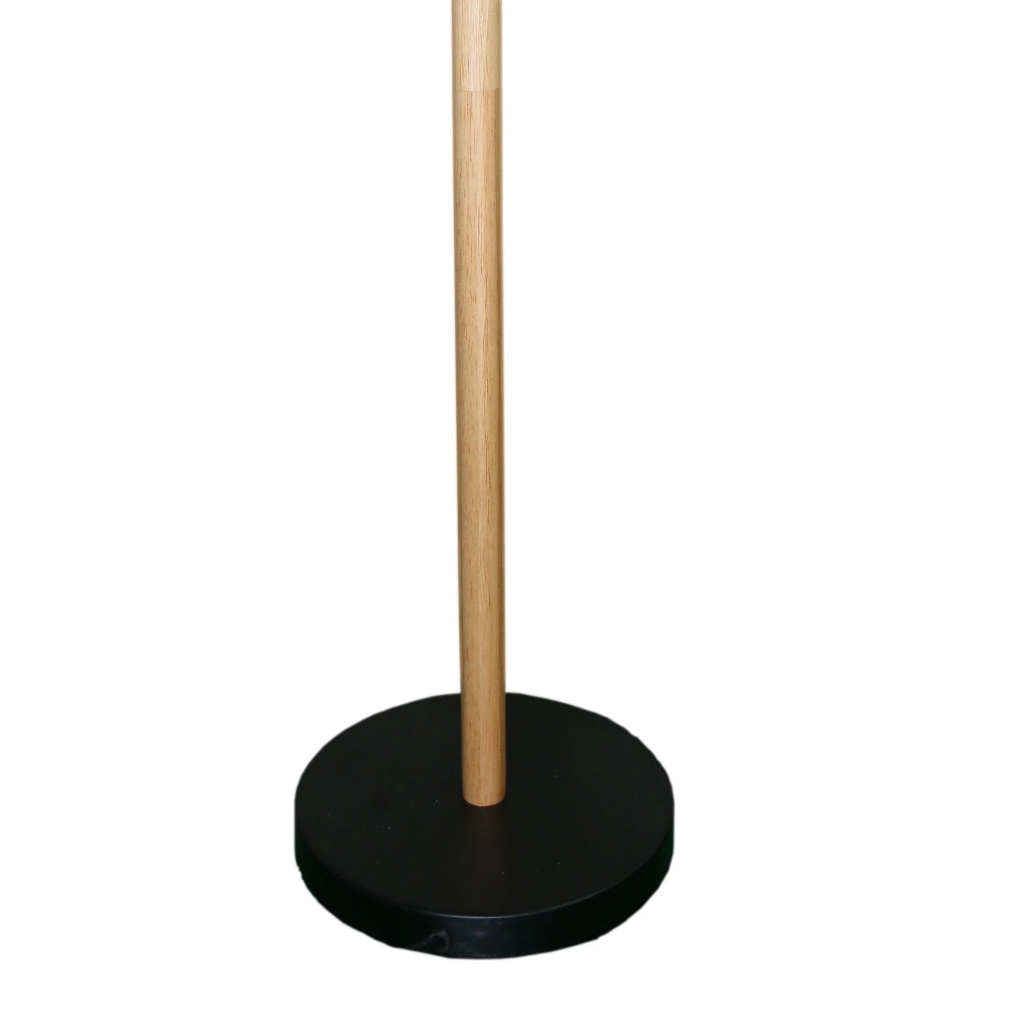 Lior - Arc Floor Lamp With Cylinder Shade - Black - Image 6