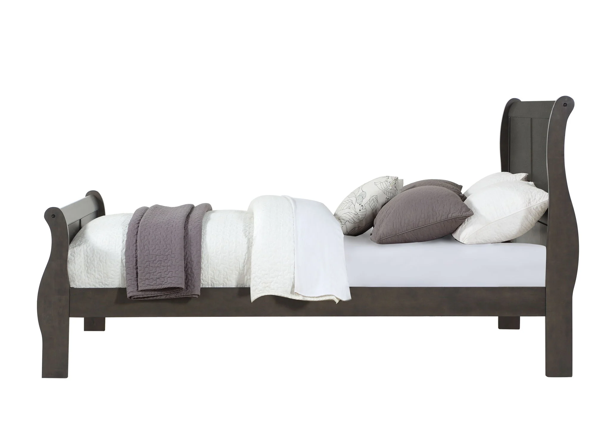 Louis Philippe - Sleigh Style Bed - Image 10
