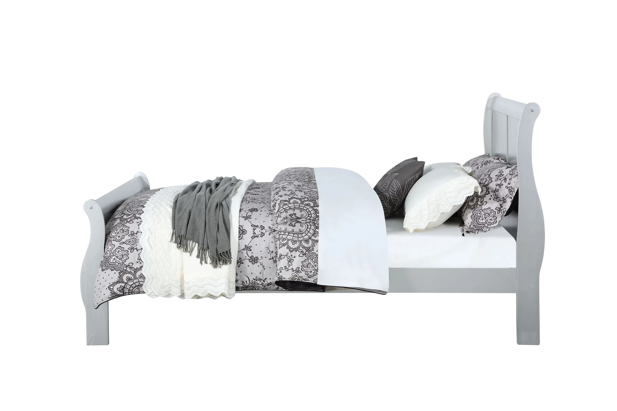 Louis Philippe - Sleigh Style Bed - Image 29