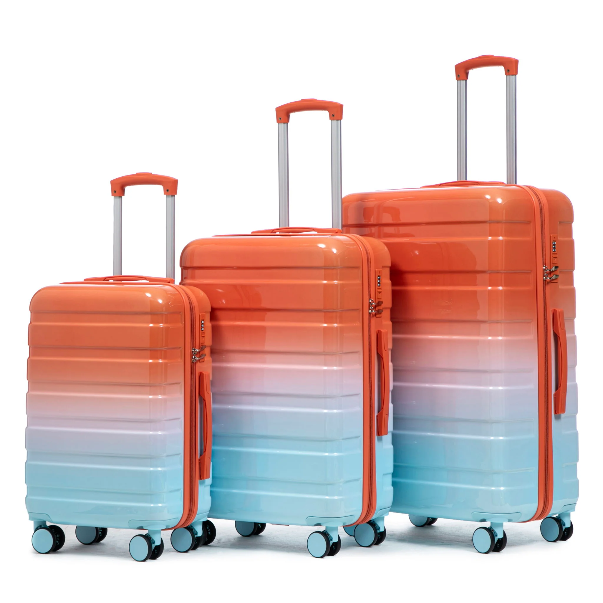 Luggage Set 20" /24" /28" With Combination Lock And Silent Wheels - Image 2