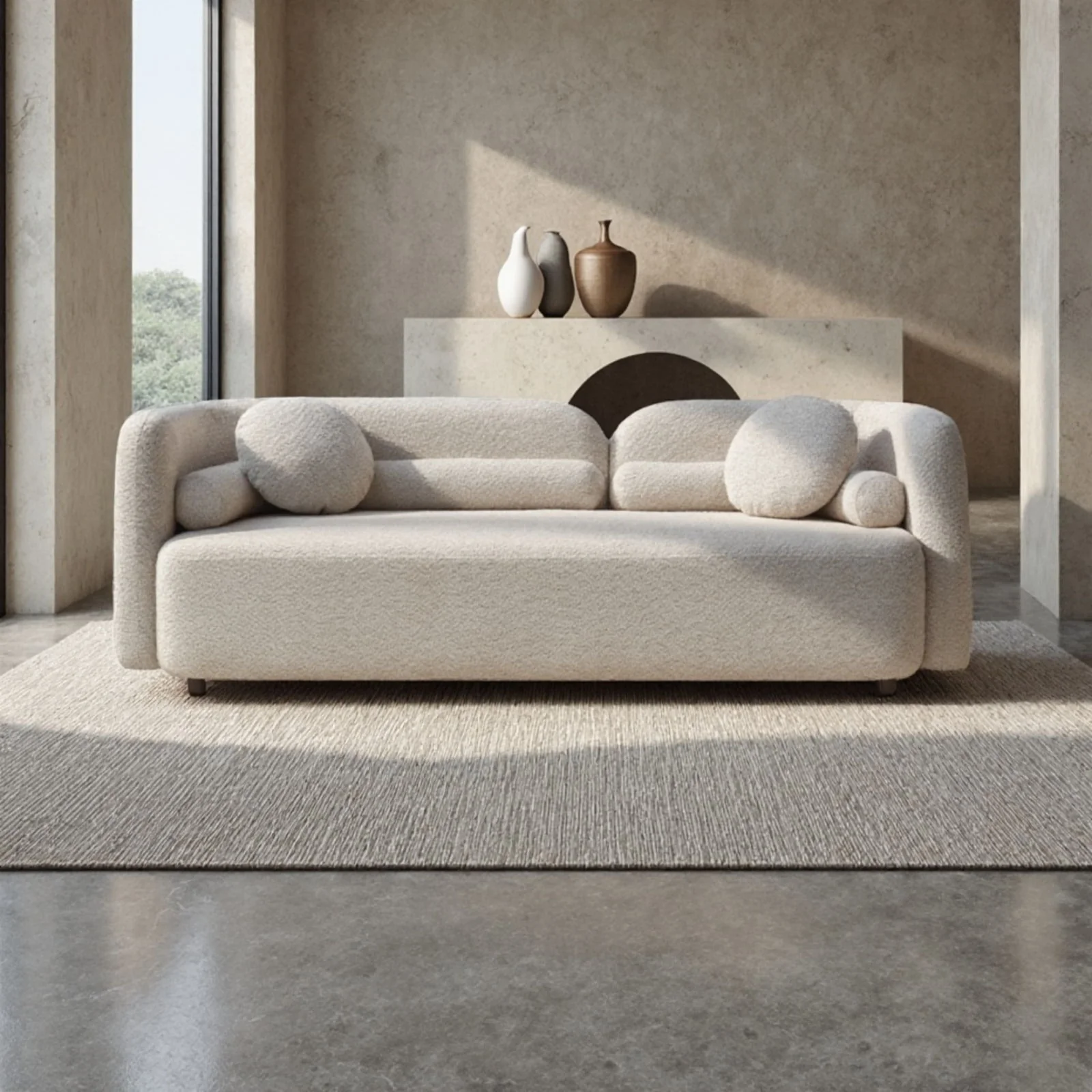 Luxury Modern Couch, 3 Seater Sofa For Living Room - Image 3