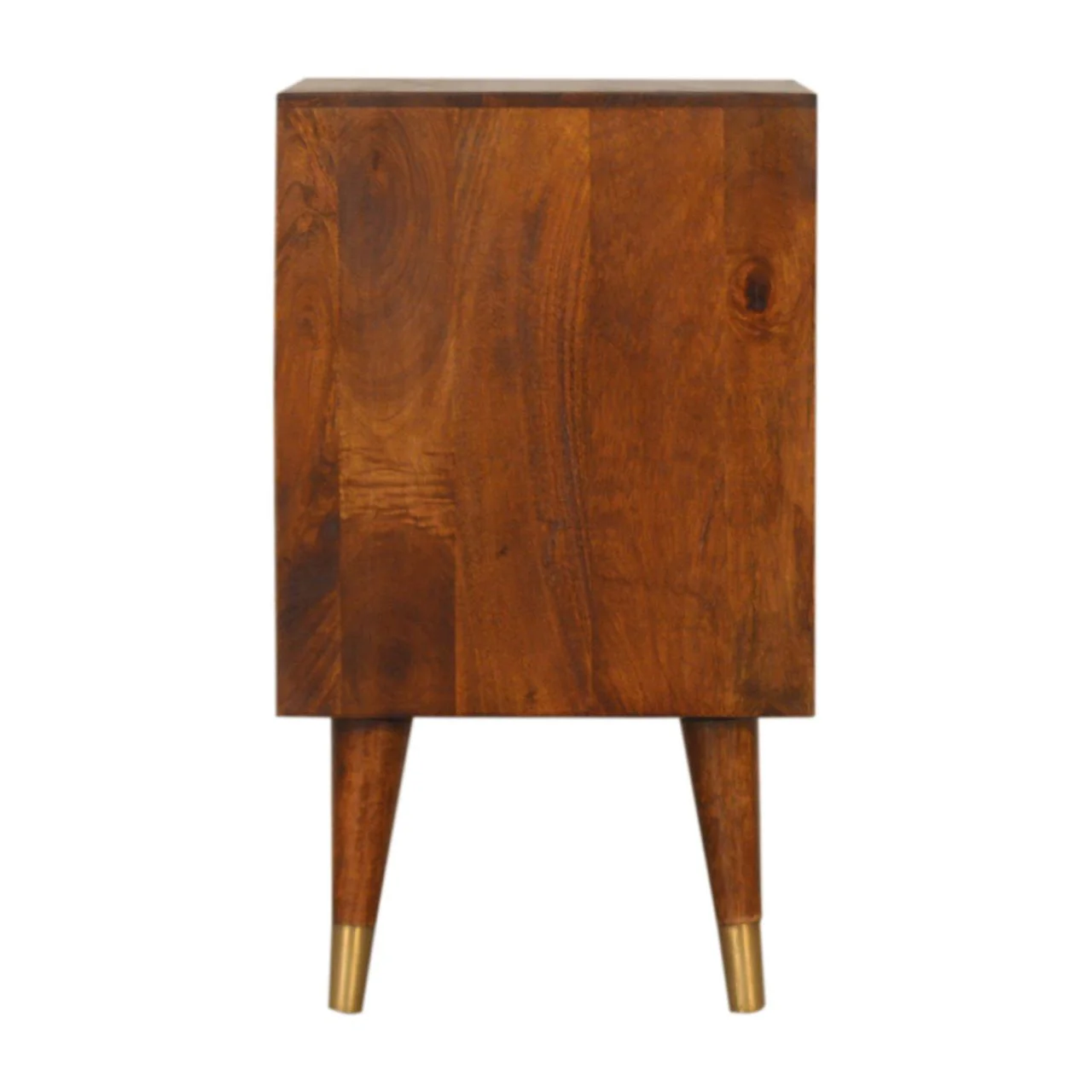 Manila - Nightstand - Brown / Gold - Image 2
