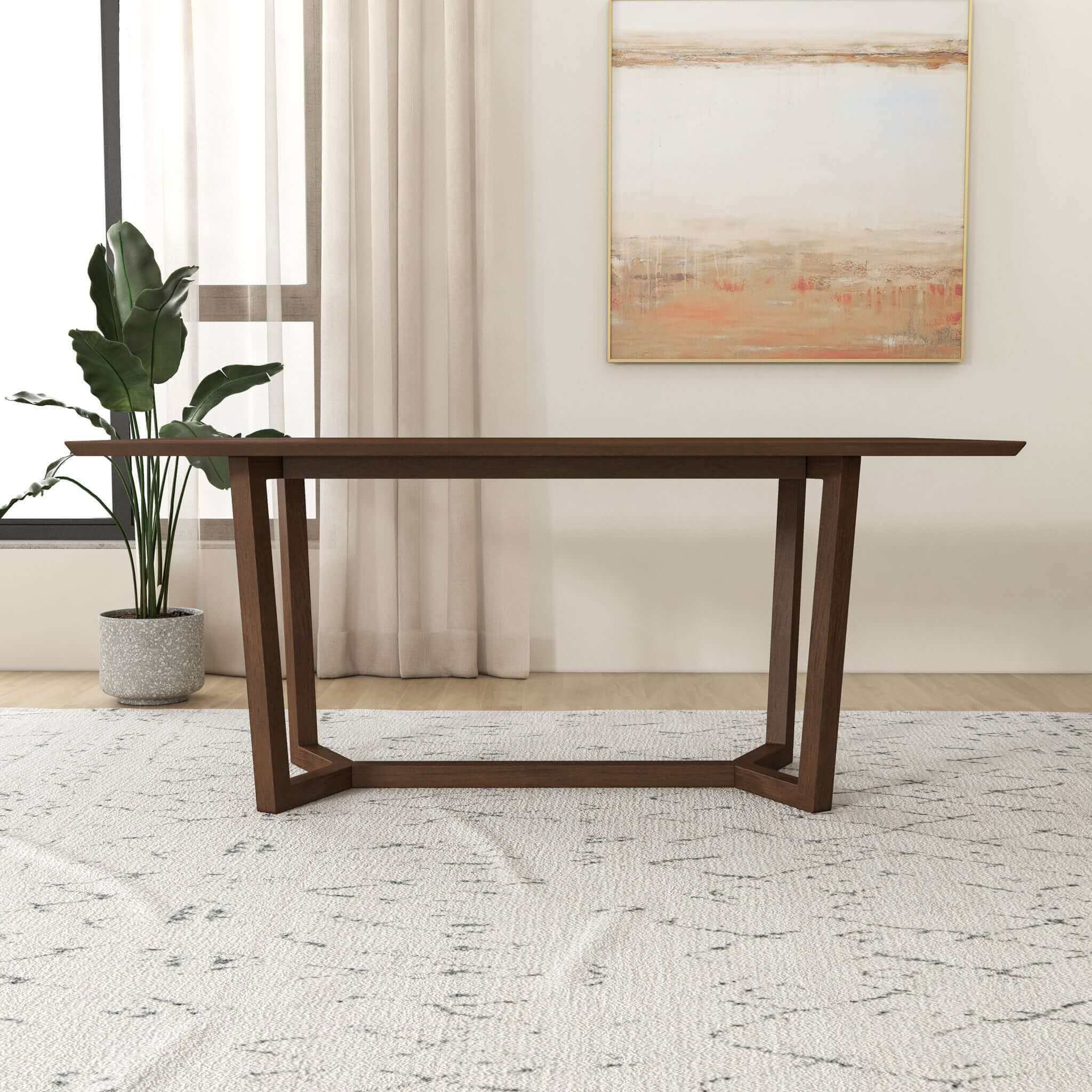 Marina - Dining Table And 4 Side Chairs - Oak / Black - Image 4