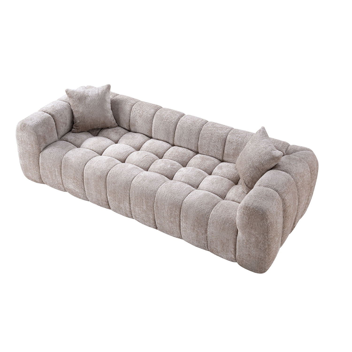 Marshmallow Cloud Compressed Sofa Oversized With 2 Cushions - Image 2