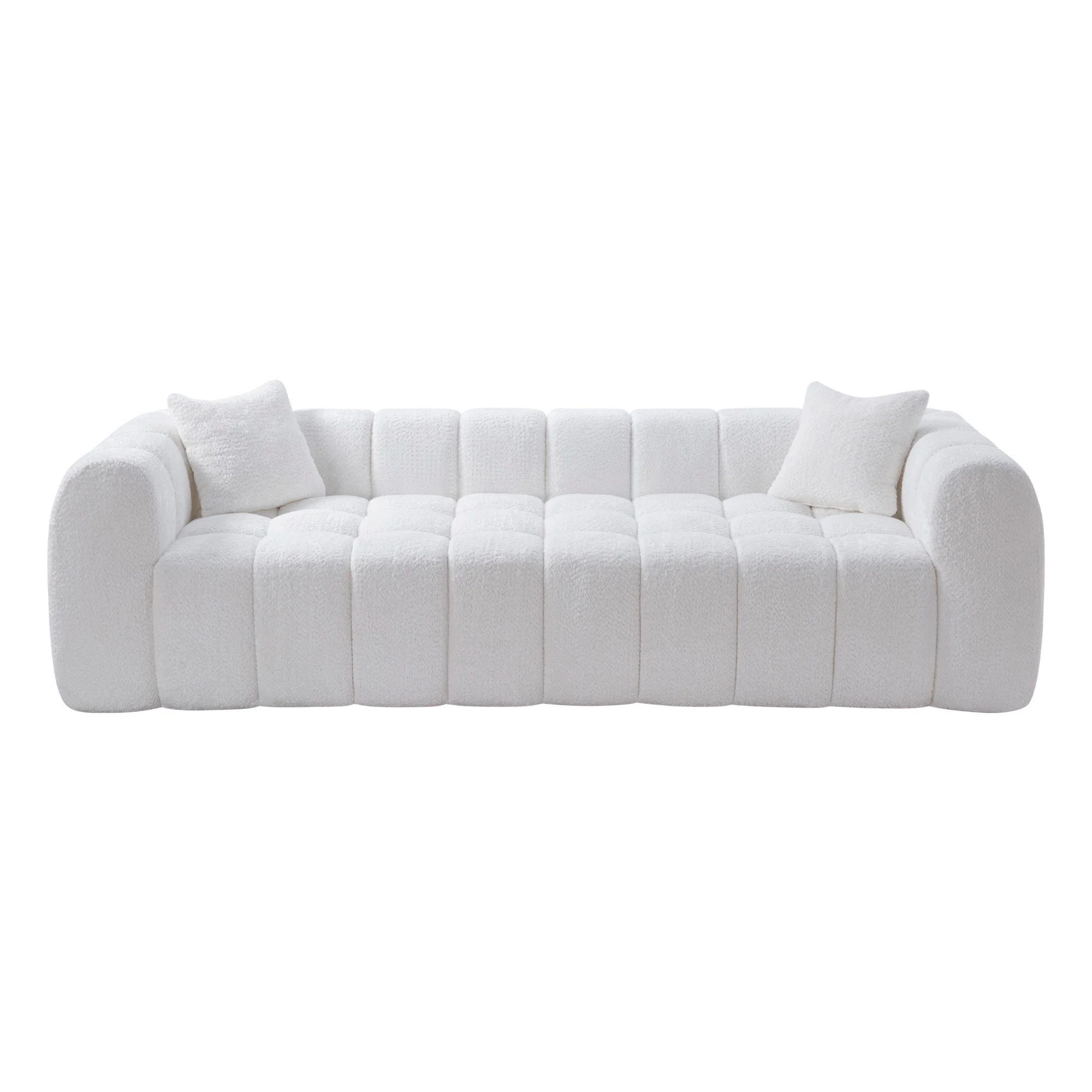 Marshmallow Cloud Compressed Sofa Oversized With 2 Cushions - Image 9