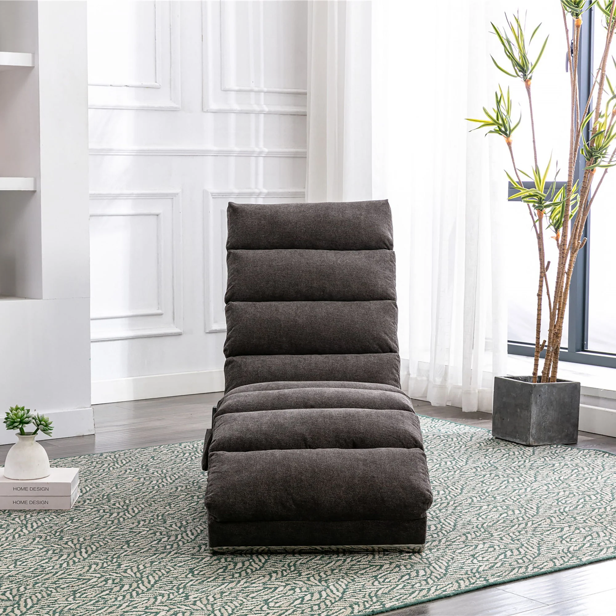 Massage Chaise Lounge Indoor With Remote Control, Ergonomic Electric Massage Lounger - Image 37