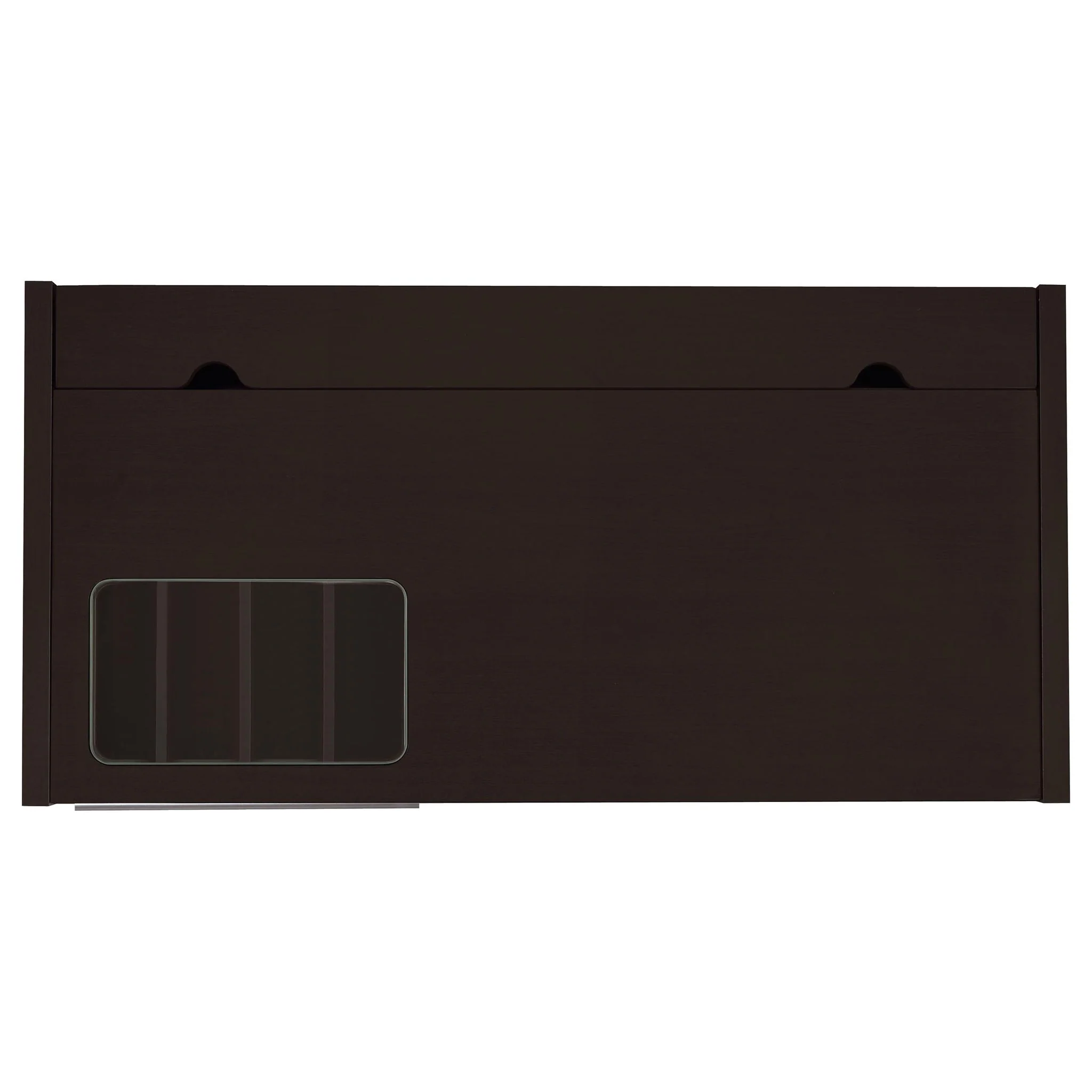 Maxim - 2 Drawer Computer Desk With Lift Top Storage And Power Outlet - Cappuccino - Image 8
