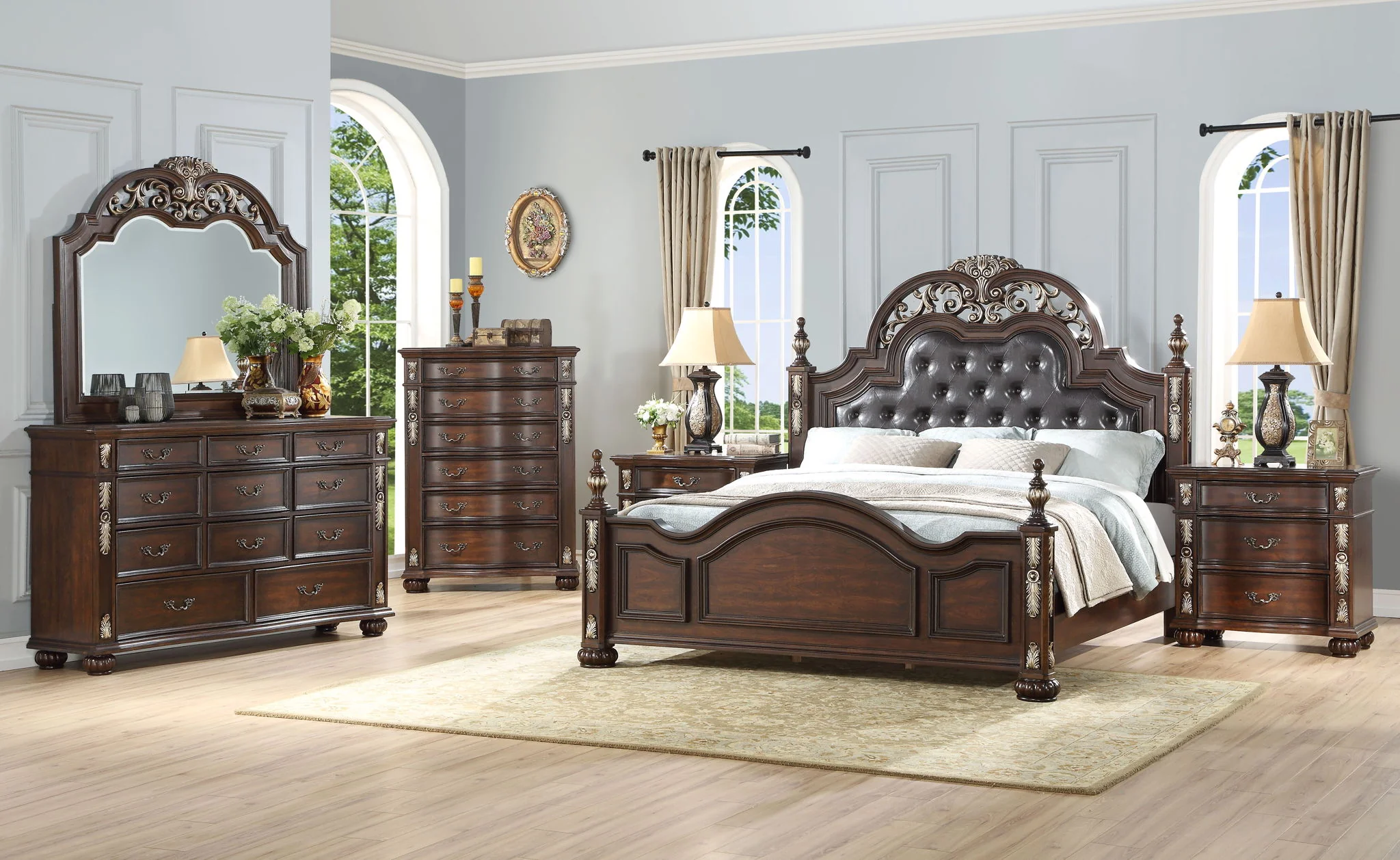 Maximus - Vanity Table - Madeira - Image 4