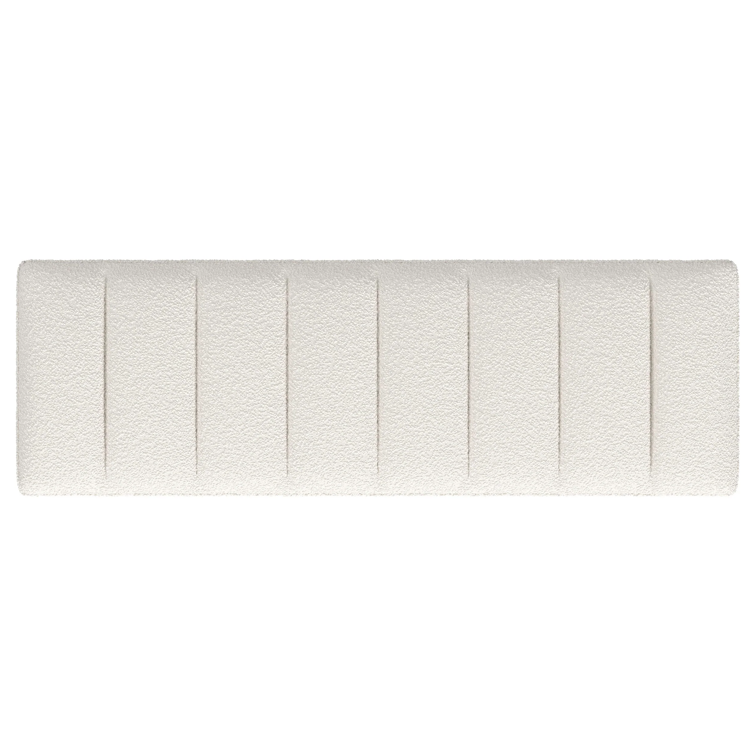 Mesa Boucle Upholstered Tufted Accent Bench Vanilla - Image 6