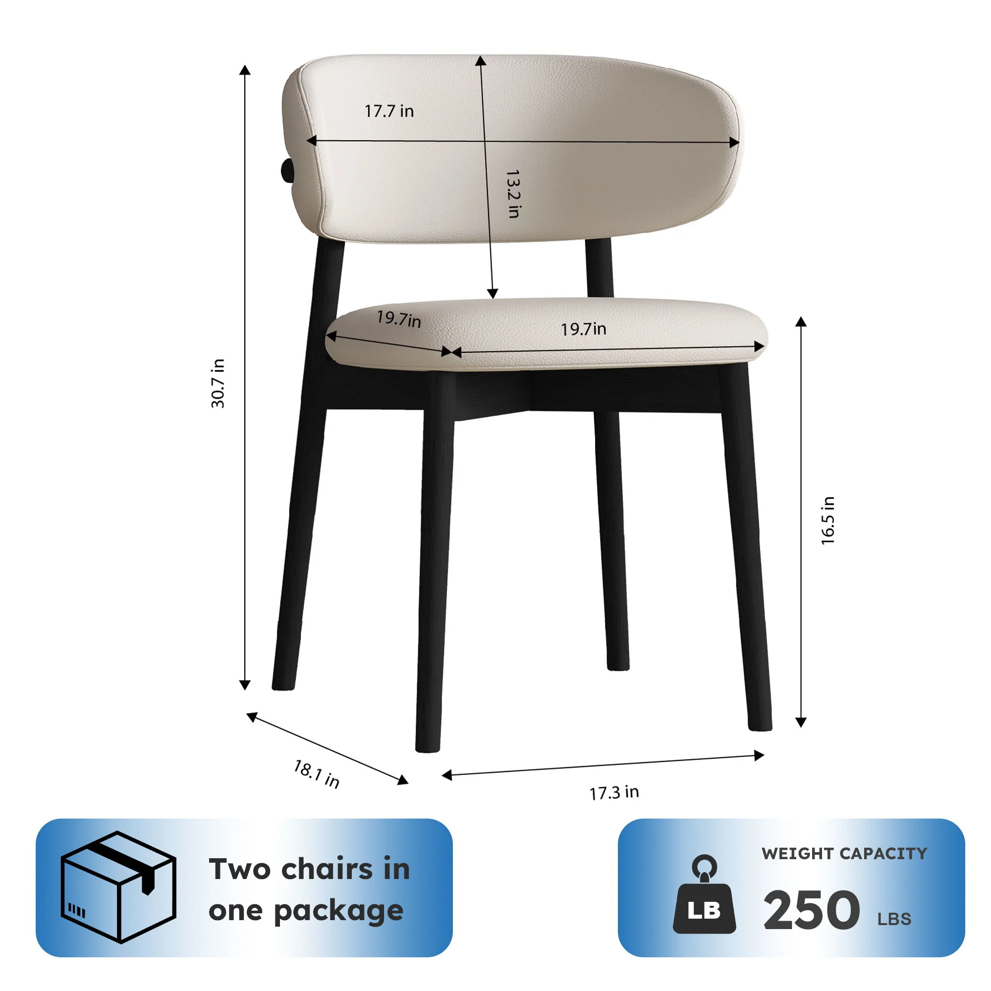 Mid-Century Modern Dining Chair (Set of 2) - Image 14