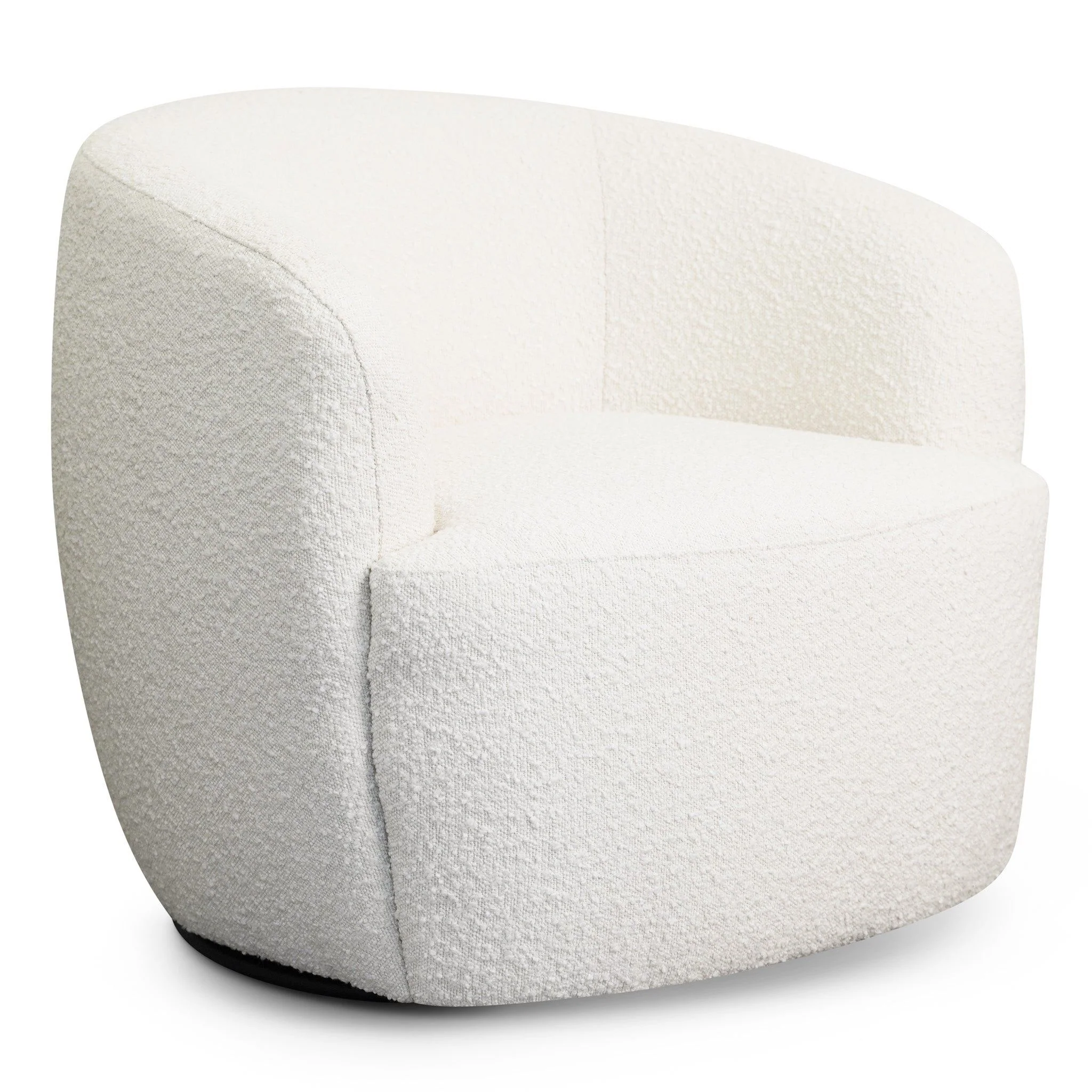 Mina - Swivel Chair - White - Image 2