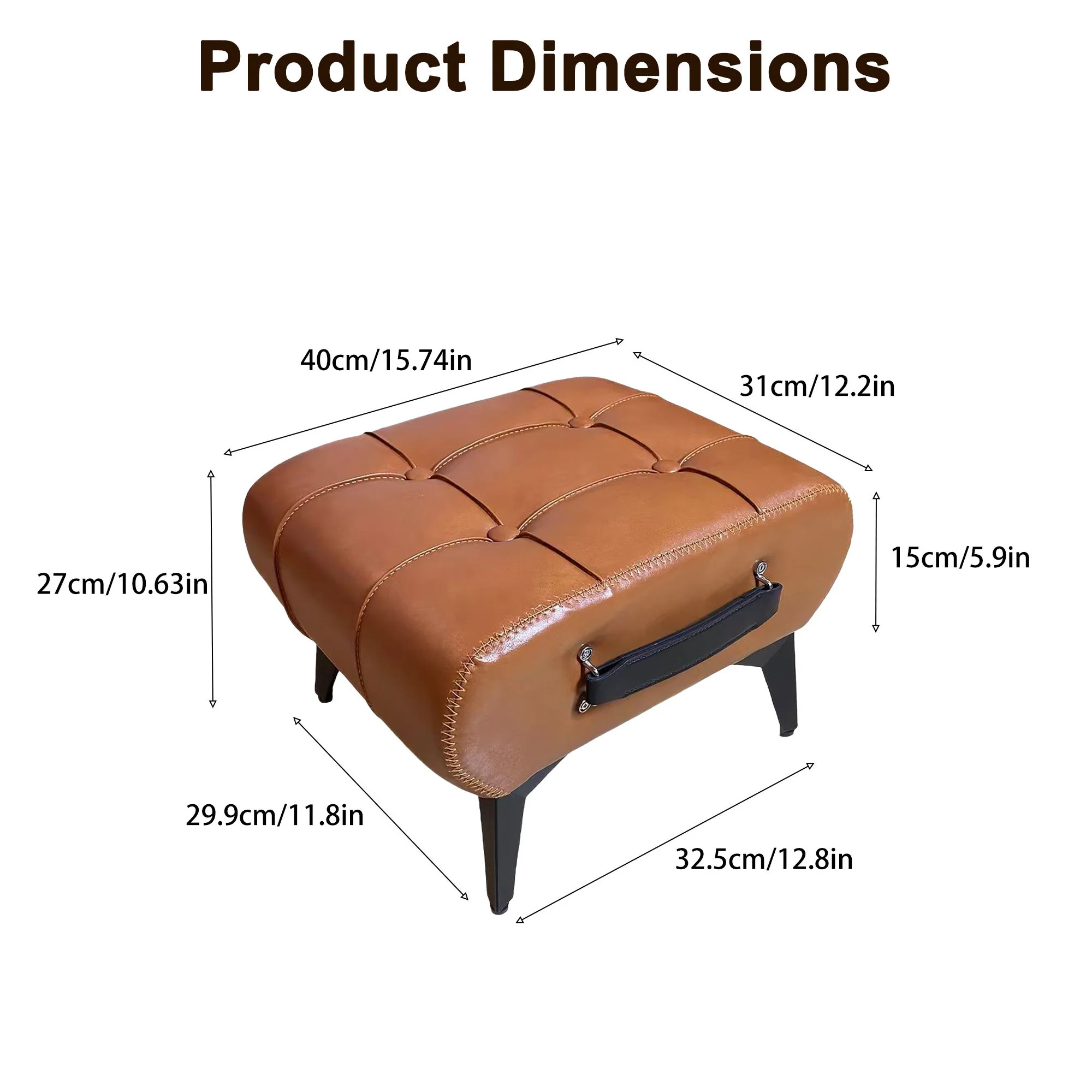 Minimalist Footstool With Hidden Storage - Image 12