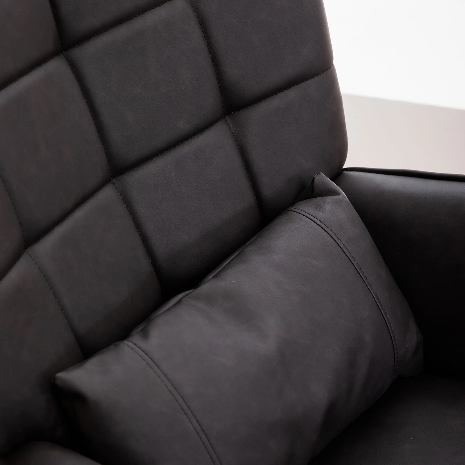 Modern Accent Arm Chair High Back With Metal Legs And Soft Padded - Image 5