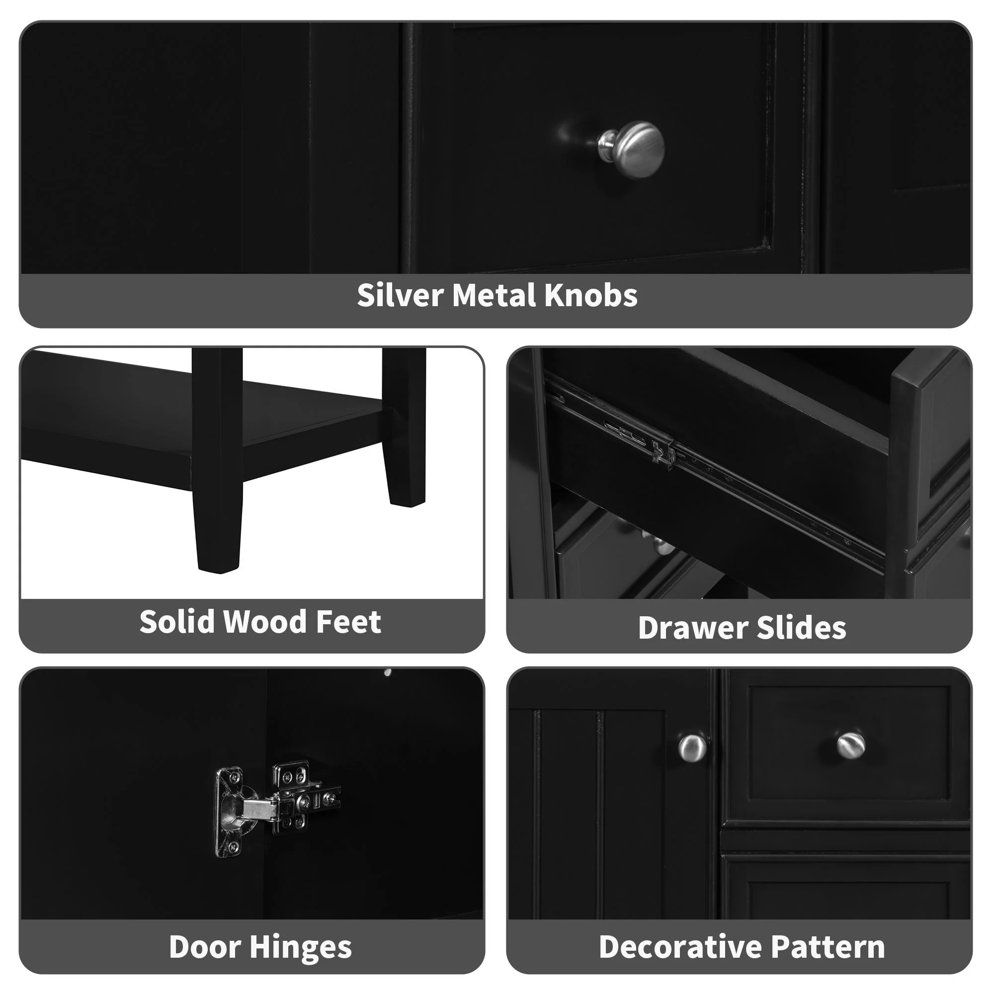 Modern Bathroom Vanity With Sink - Image 32