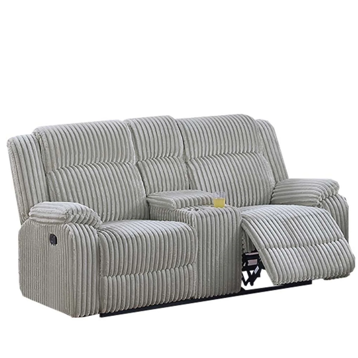 Modern Living Room Set With Pillow Arms - Image 9