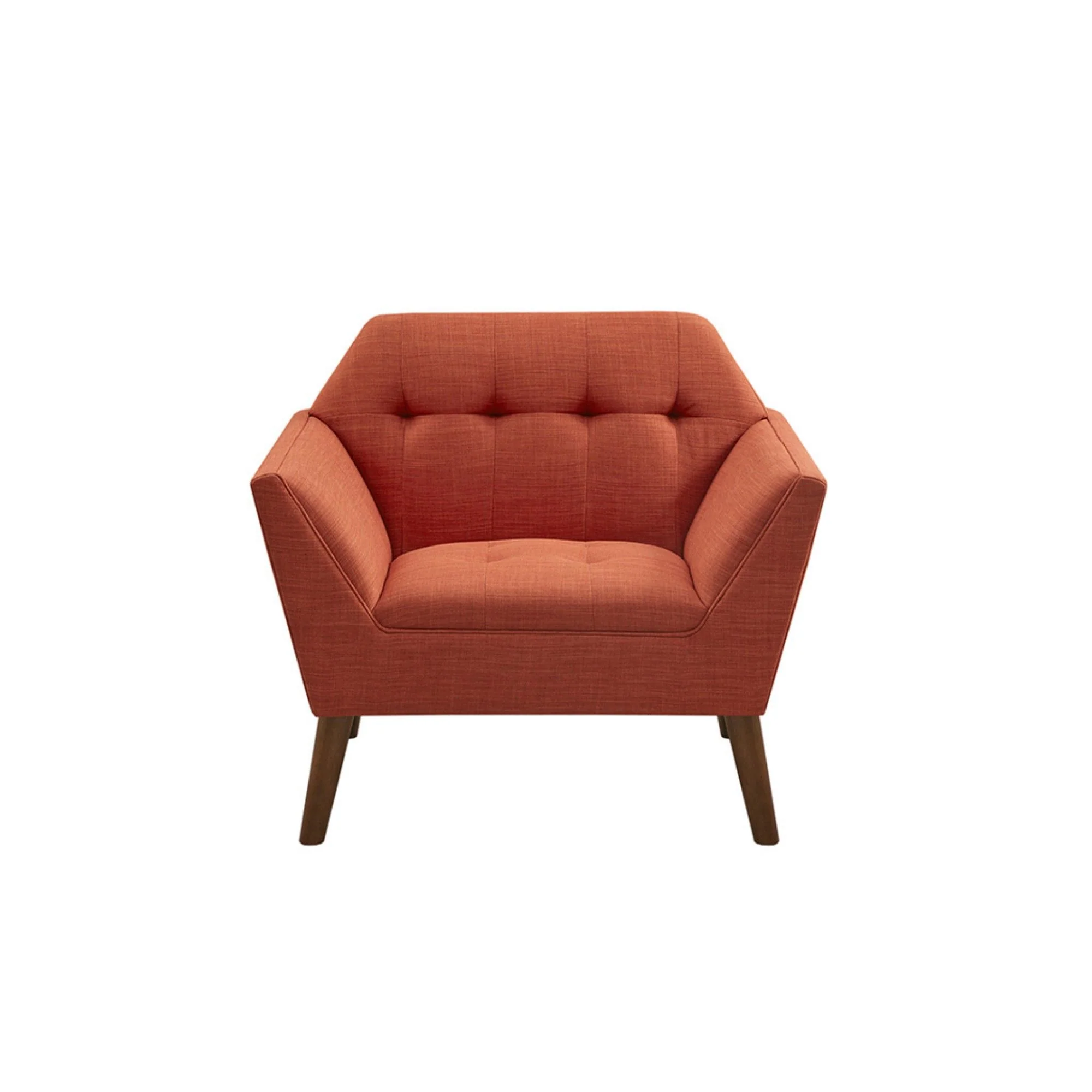 Modern Lounge Chair With Button Tufting - Image 3