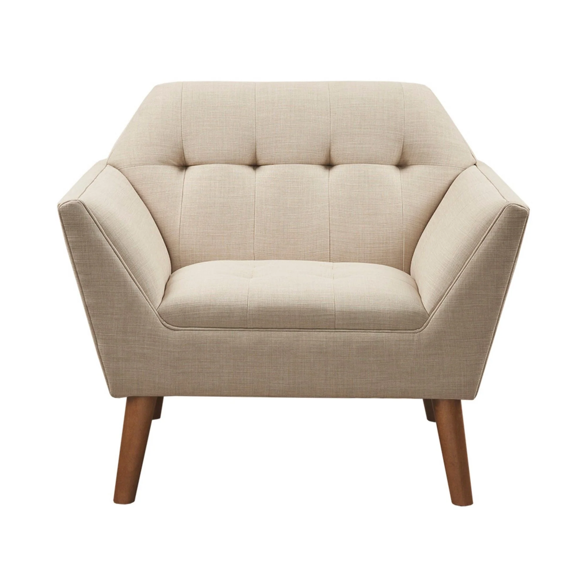 Modern Lounge Chair With Button Tufting - Image 4