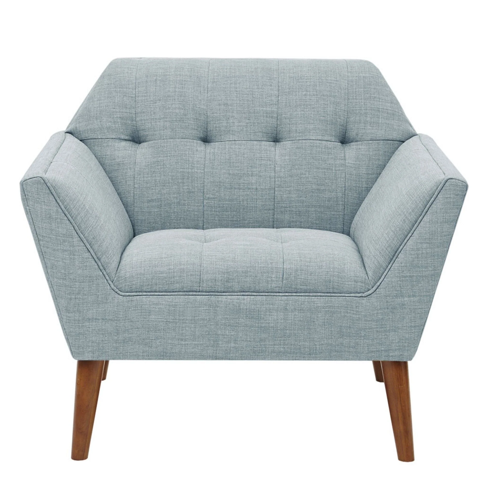 Modern Lounge Chair With Button Tufting - Image 5