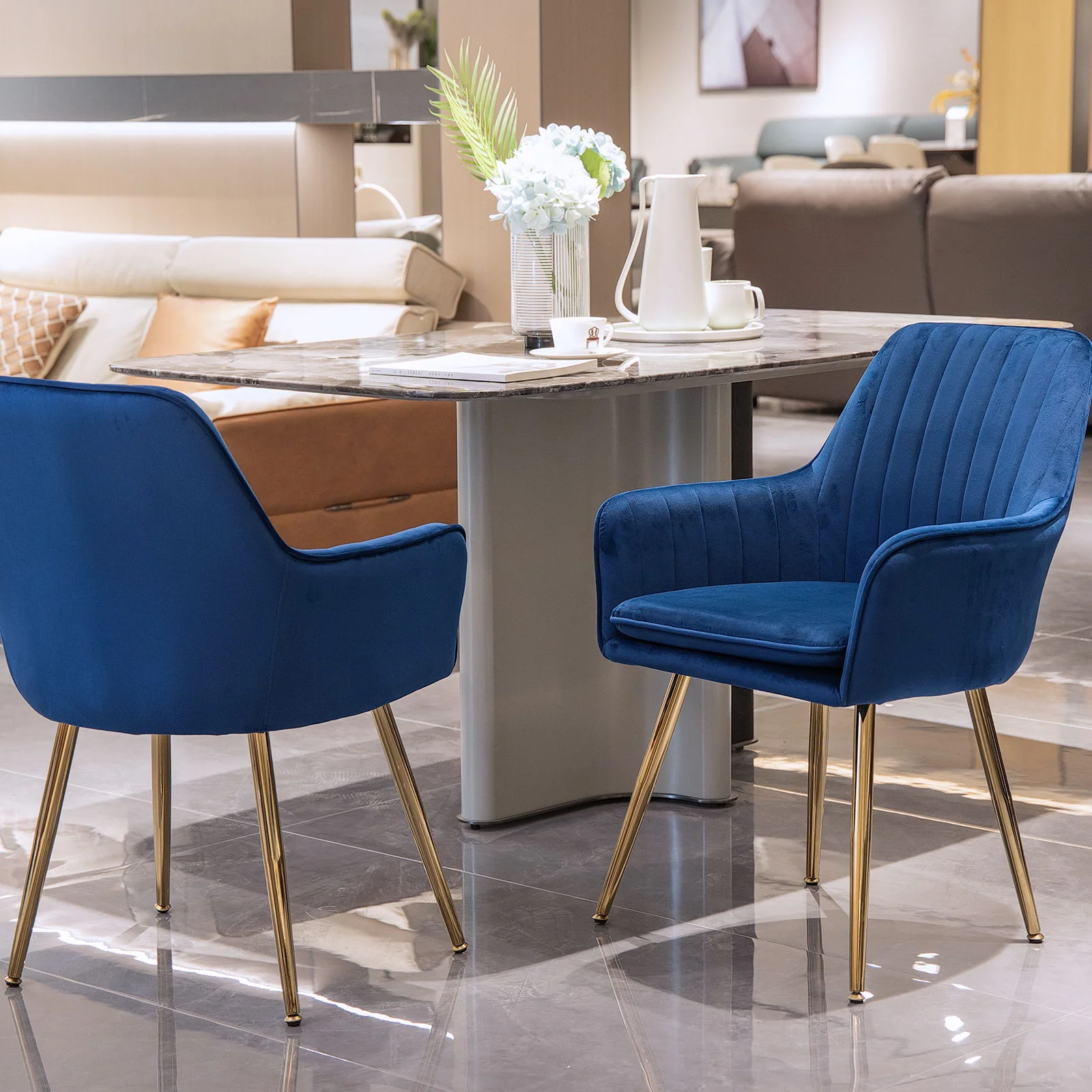 Modern Mid Back Dining Chairs - Image 33