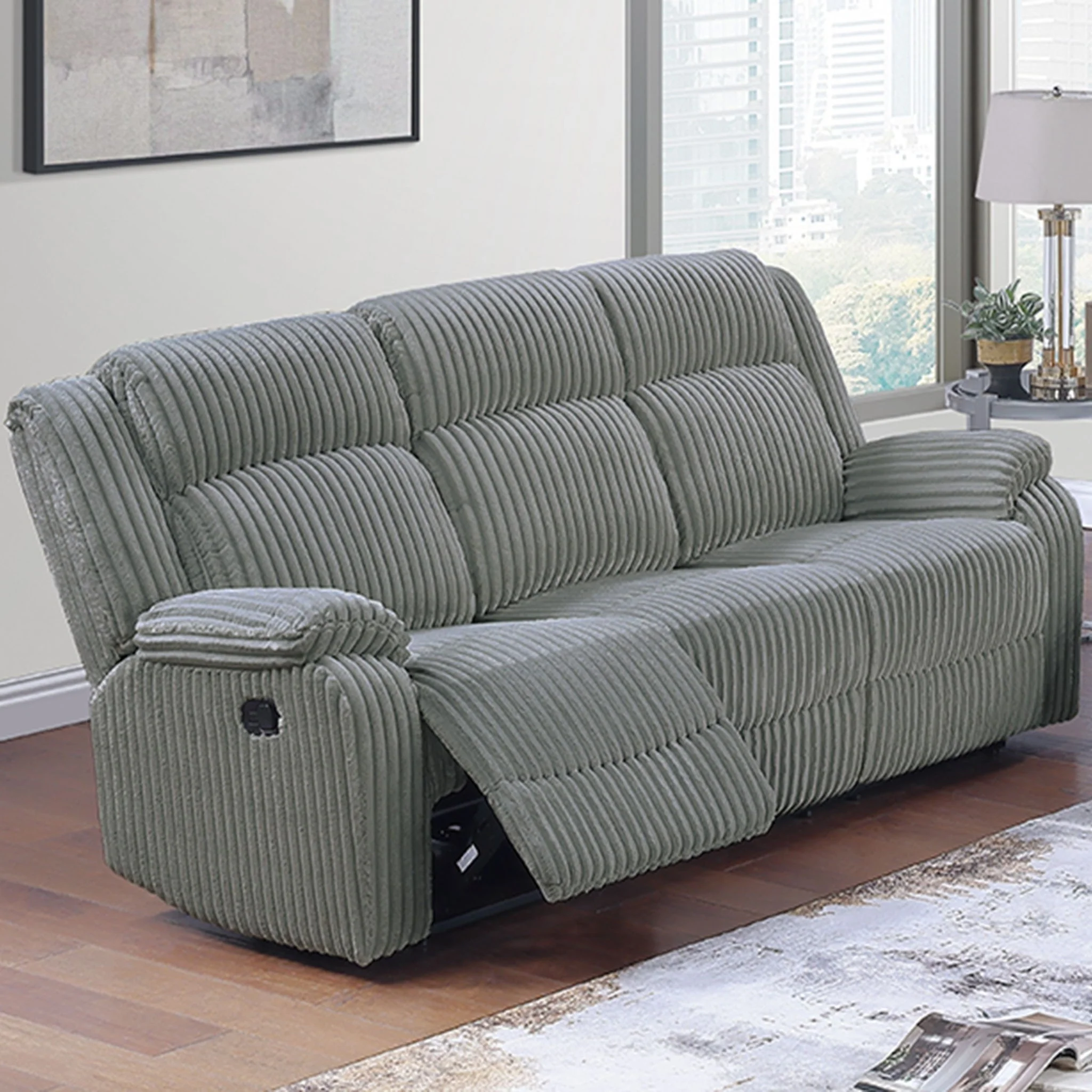 Modern Motion Sofa Set - Image 32