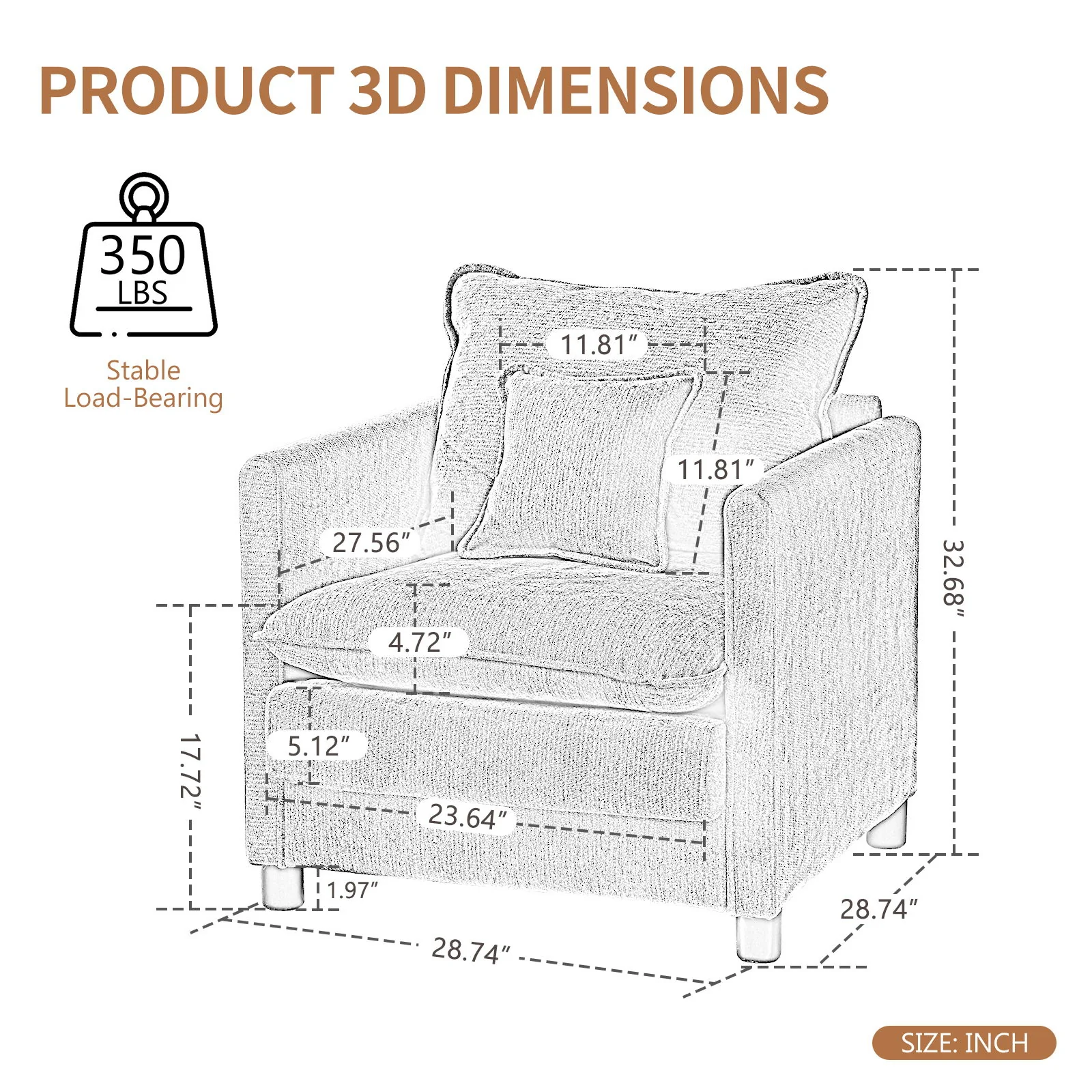 Modern Reading Armchair - Image 15