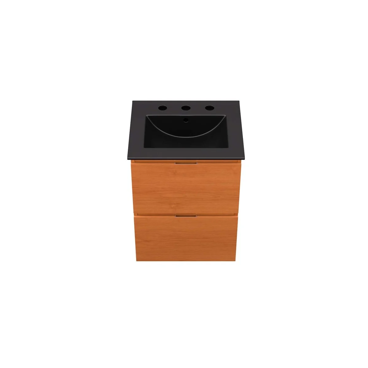 Modern Wall-Mount Bathroom Vanity with Sink — Single and Double Configurations - Image 15