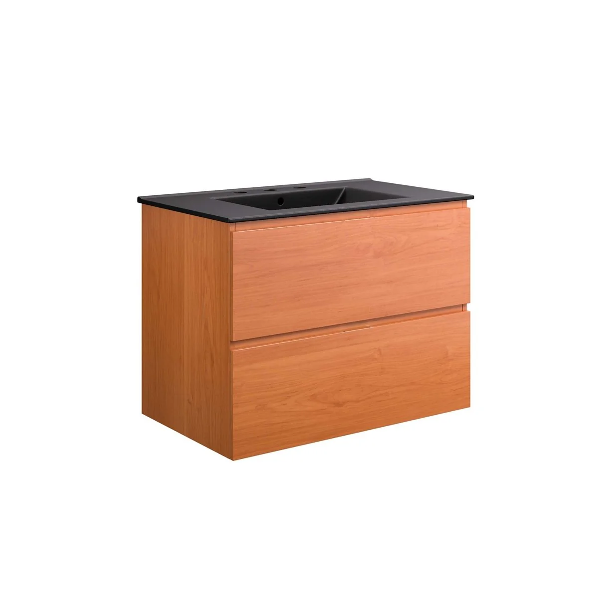 Modern Wall-Mount Bathroom Vanity with Sink — Single and Double Configurations - Image 37