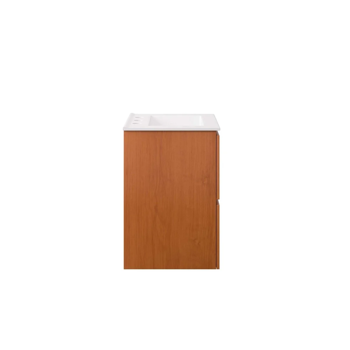 Modern Wall-Mount Bathroom Vanity with Sink — Single and Double Configurations - Image 4