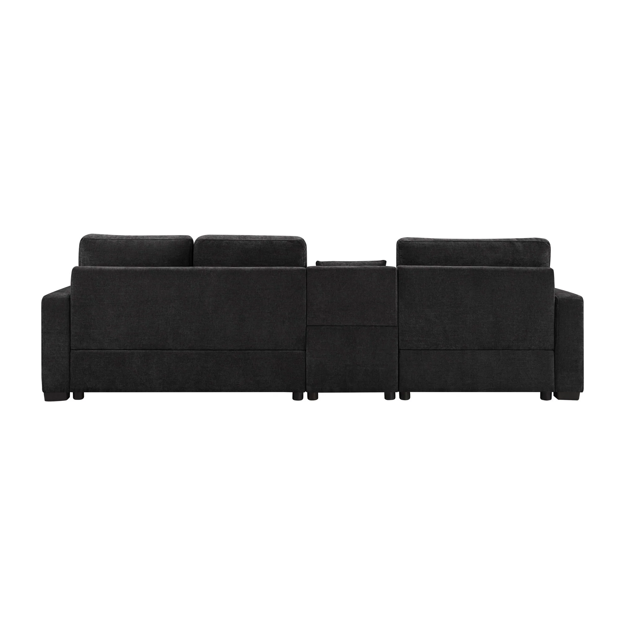 Modular Sofa Couch With Storage Armrest And Center Console - Image 55