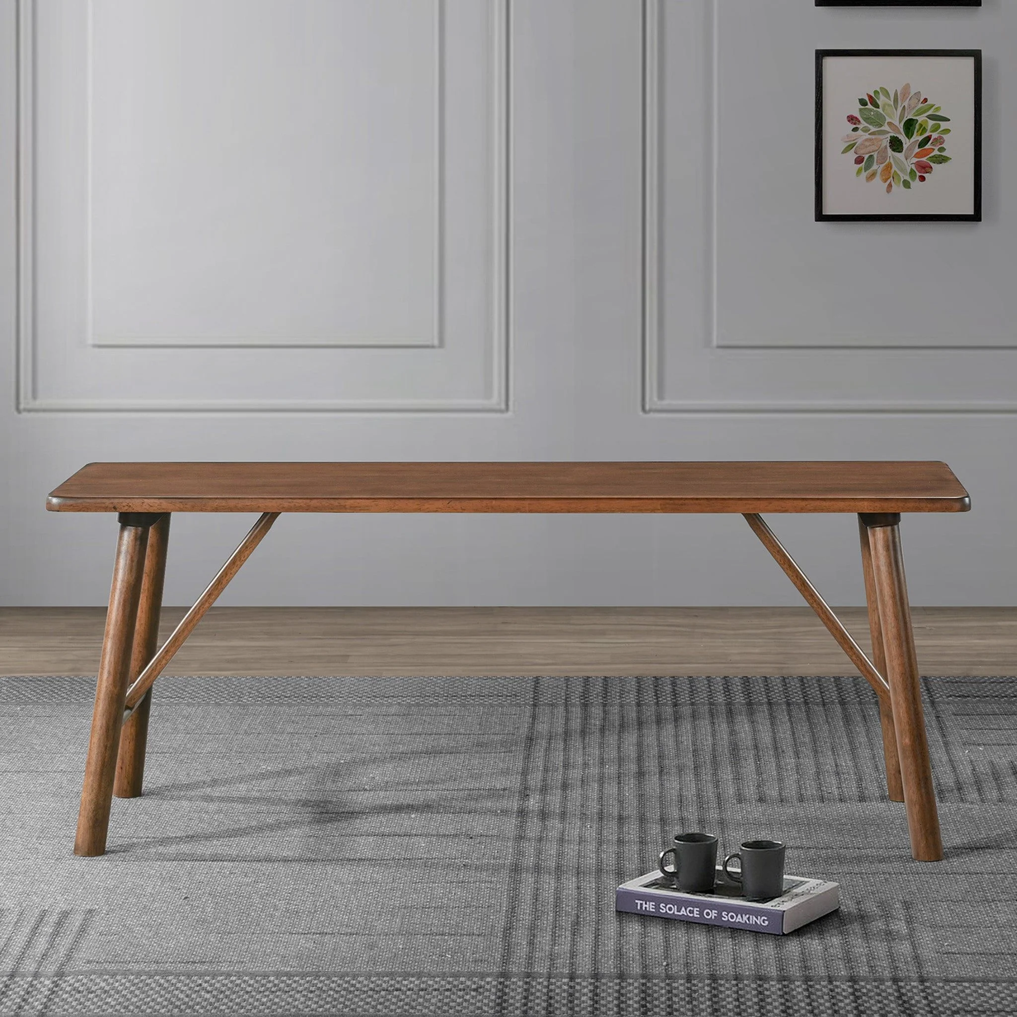 Molly - Bench - Walnut Brown - Image 3