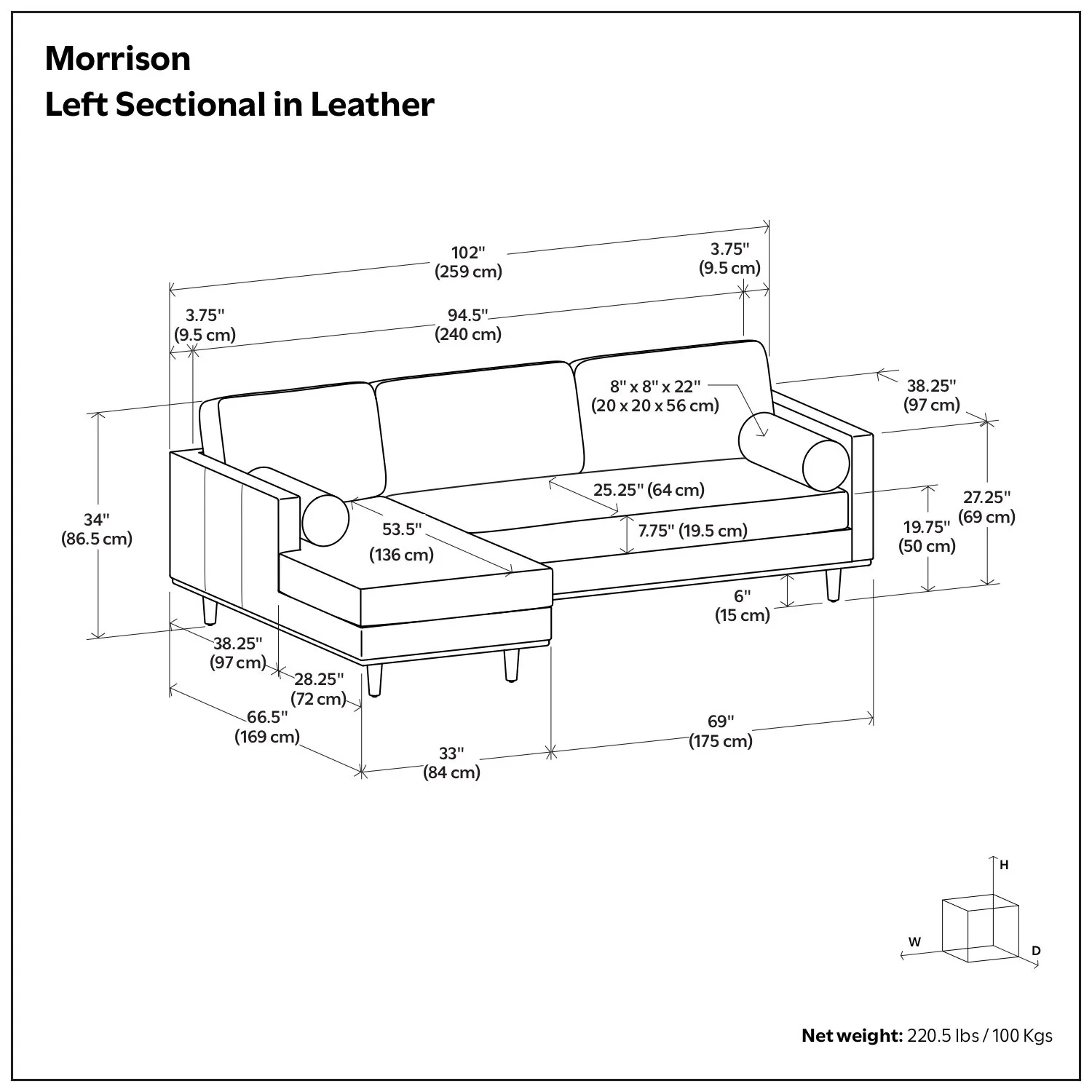 Morrison - Upholstered Sectional Sofa - Image 13