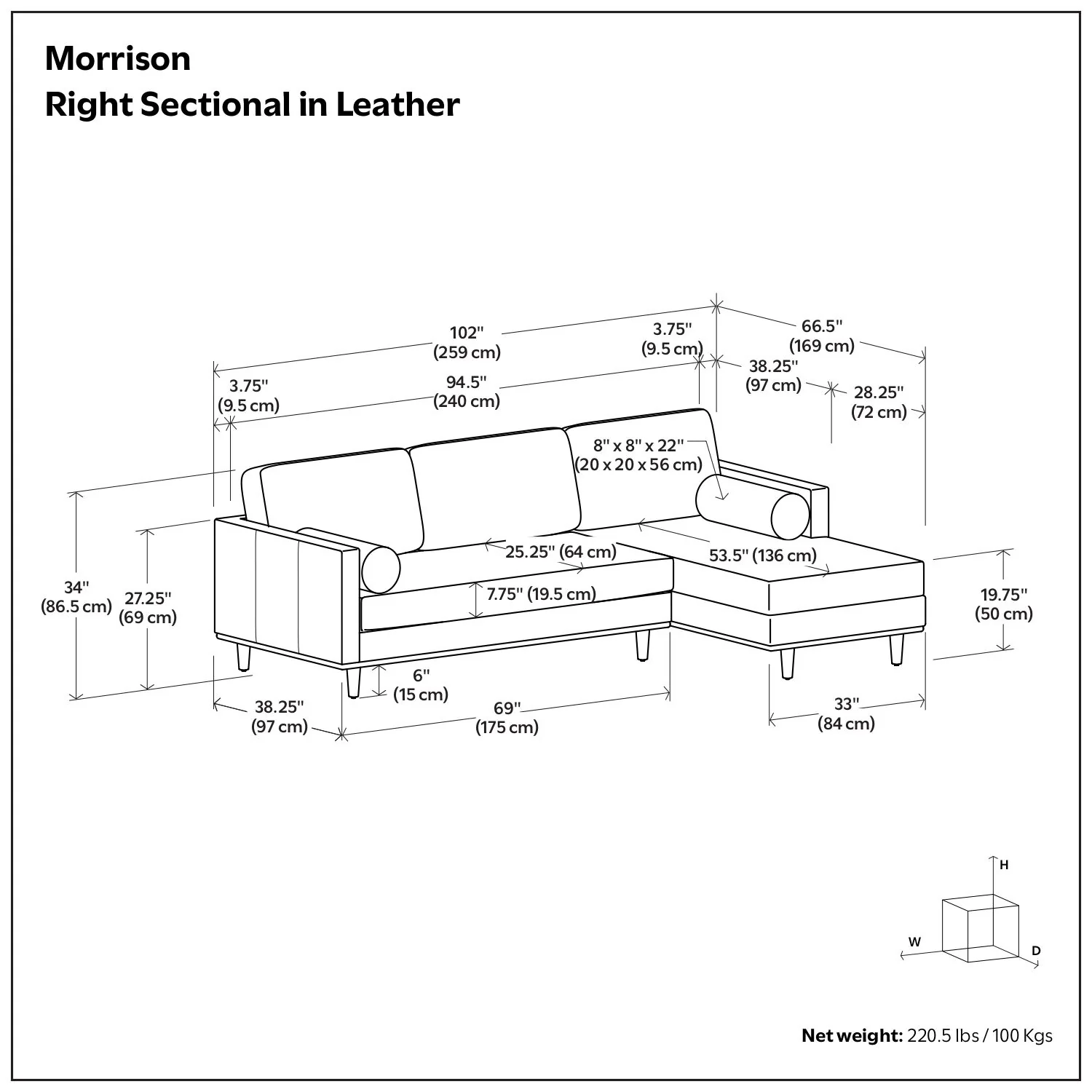 Morrison - Upholstered Sectional Sofa - Image 20