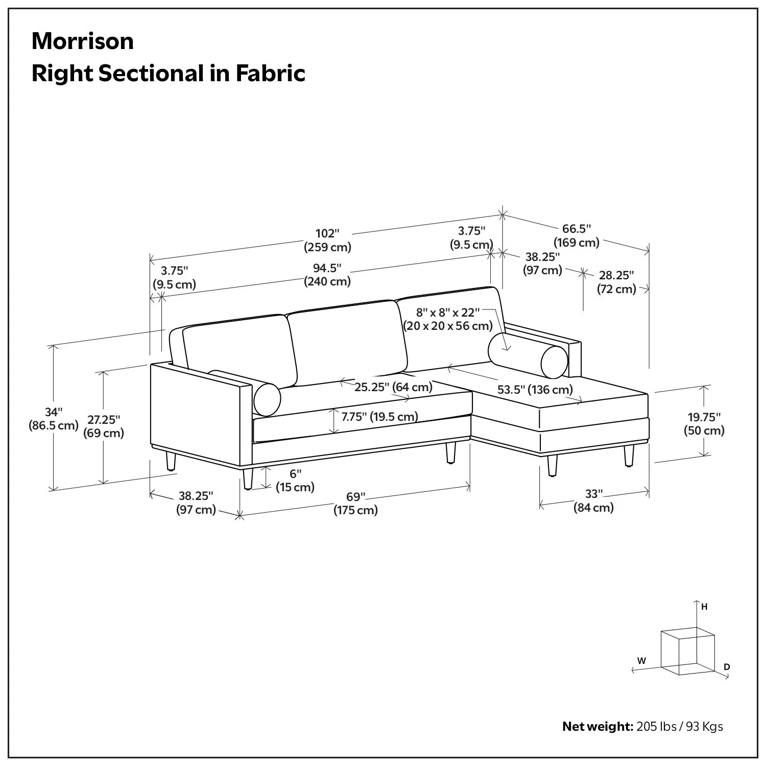 Morrison - Upholstered Sectional Sofa - Image 56