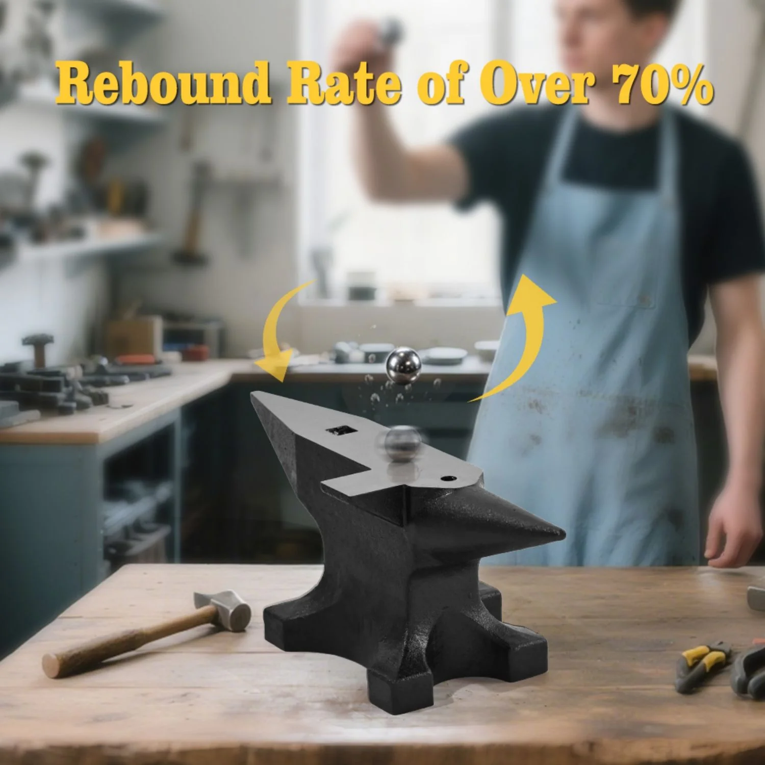 Multi Angle Anvil With Round And Square Holes - Image 10