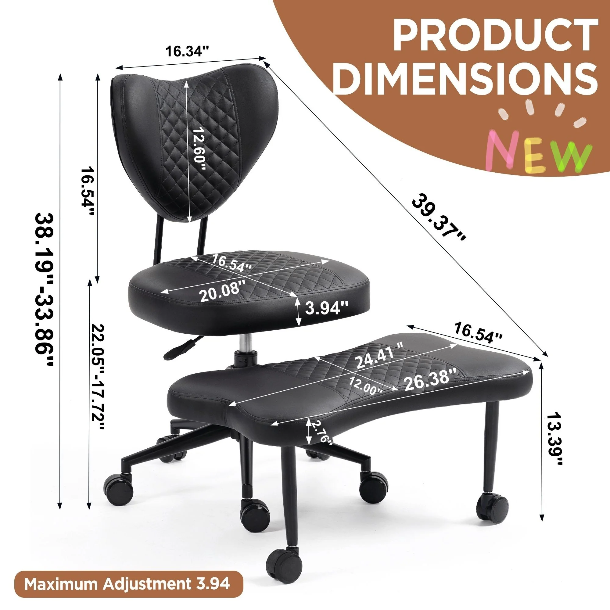 Multifunctional Ergonomic Meditation & Yoga Chair - Image 11