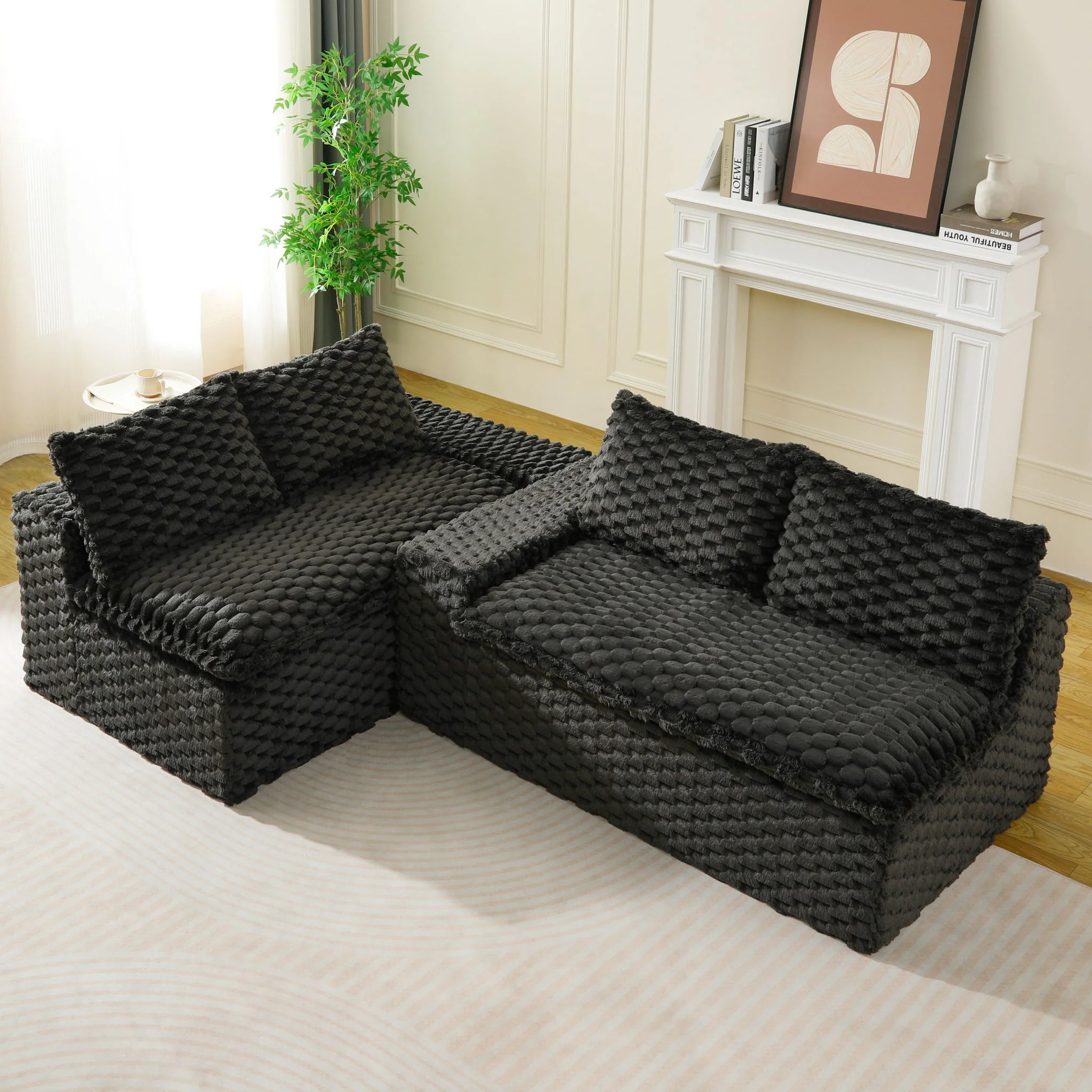Multifunctional Sofa, Side-By-Side Or Facing Each Other - Image 28