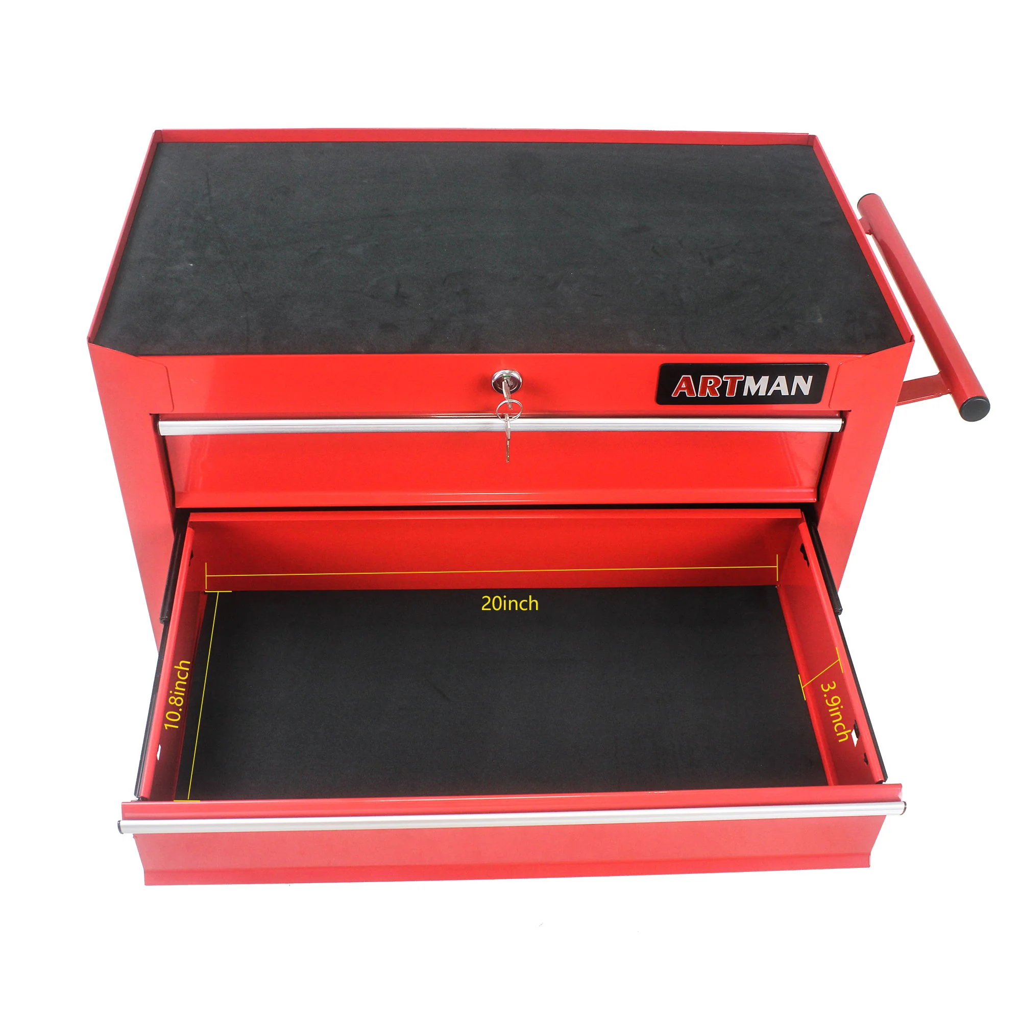 Multifunctional Tool Cart With Wheels And Drawers - Image 19
