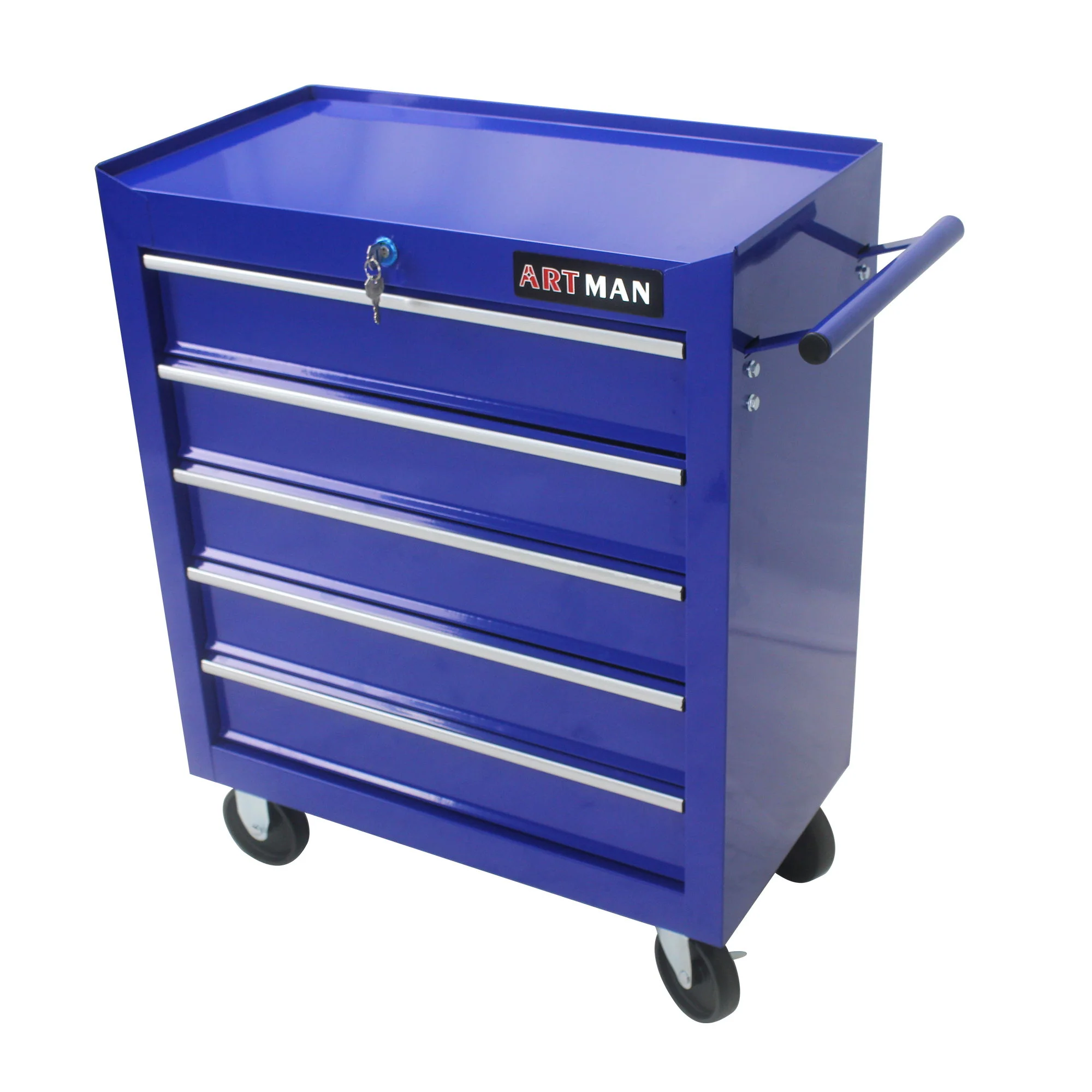 Multifunctional Tool Cart With Wheels And Drawers - Image 20