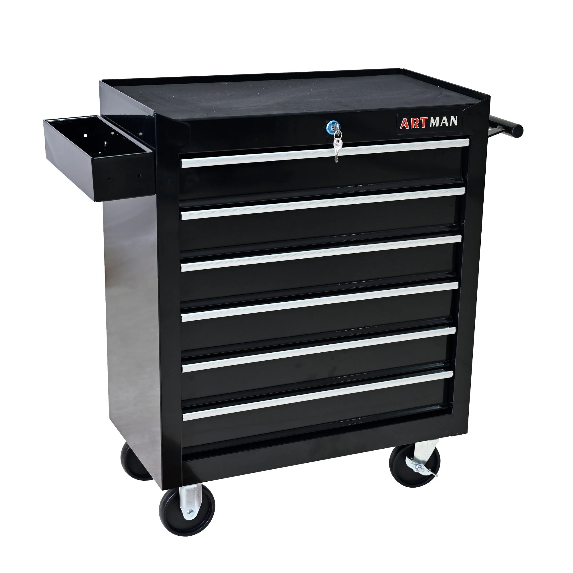 Multifunctional Tool Cart With Wheels And Drawers - Image 22