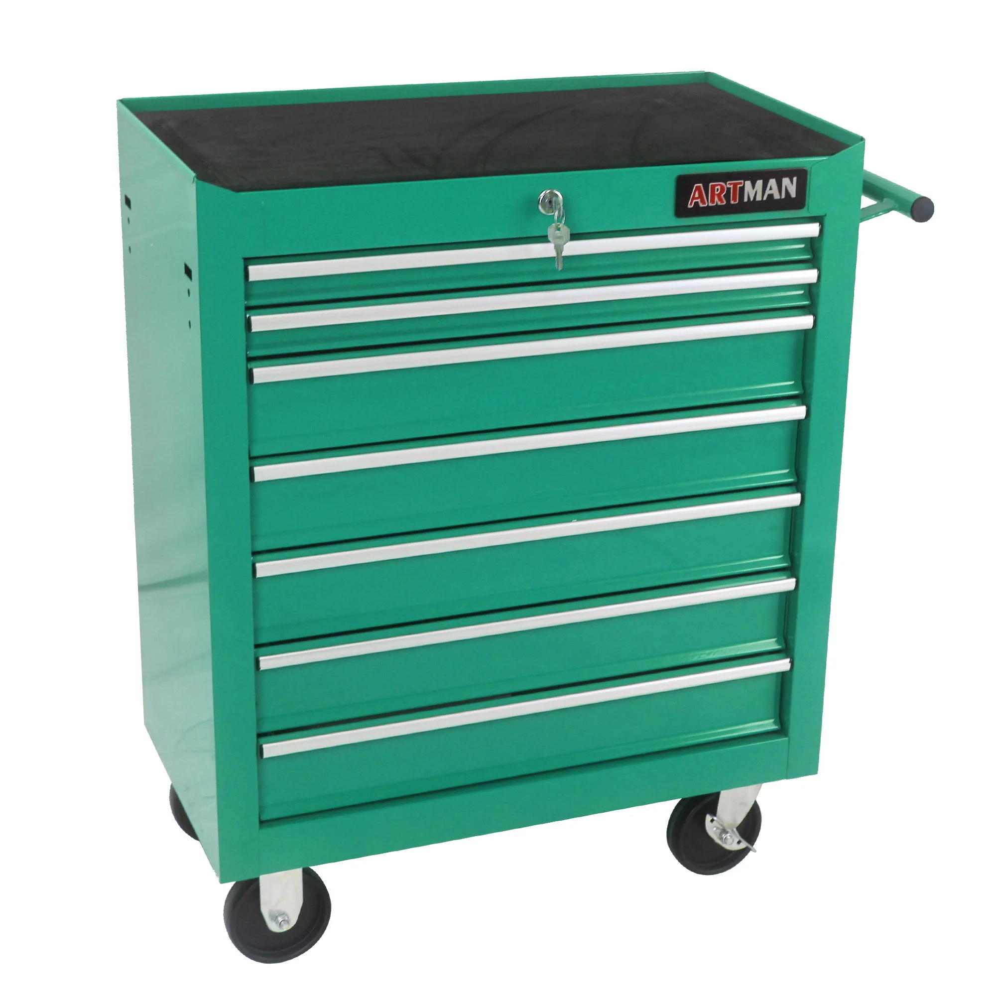 Multifunctional Tool Cart With Wheels And Drawers - Image 46