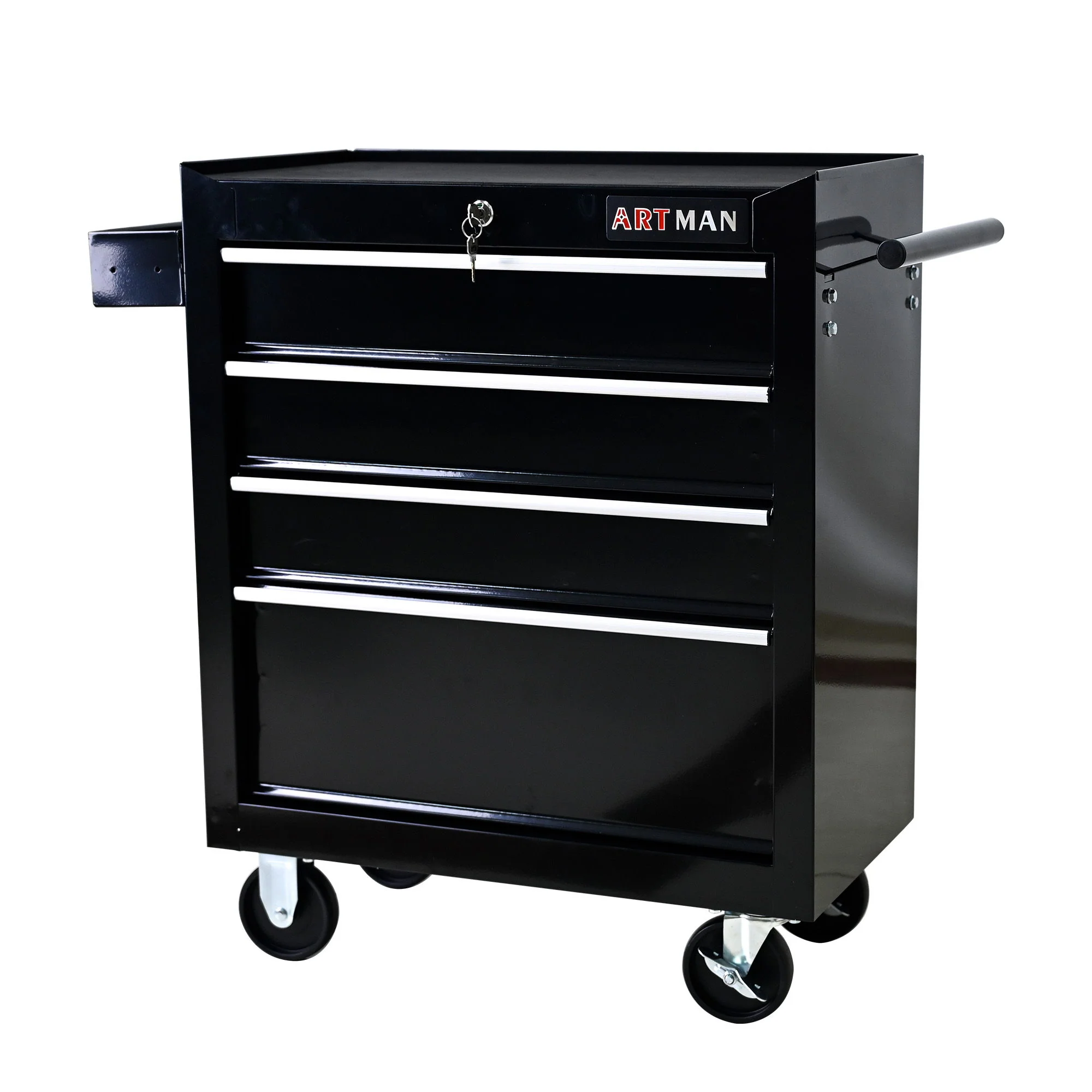 Multifunctional Tool Cart With Wheels And Drawers - Image 6