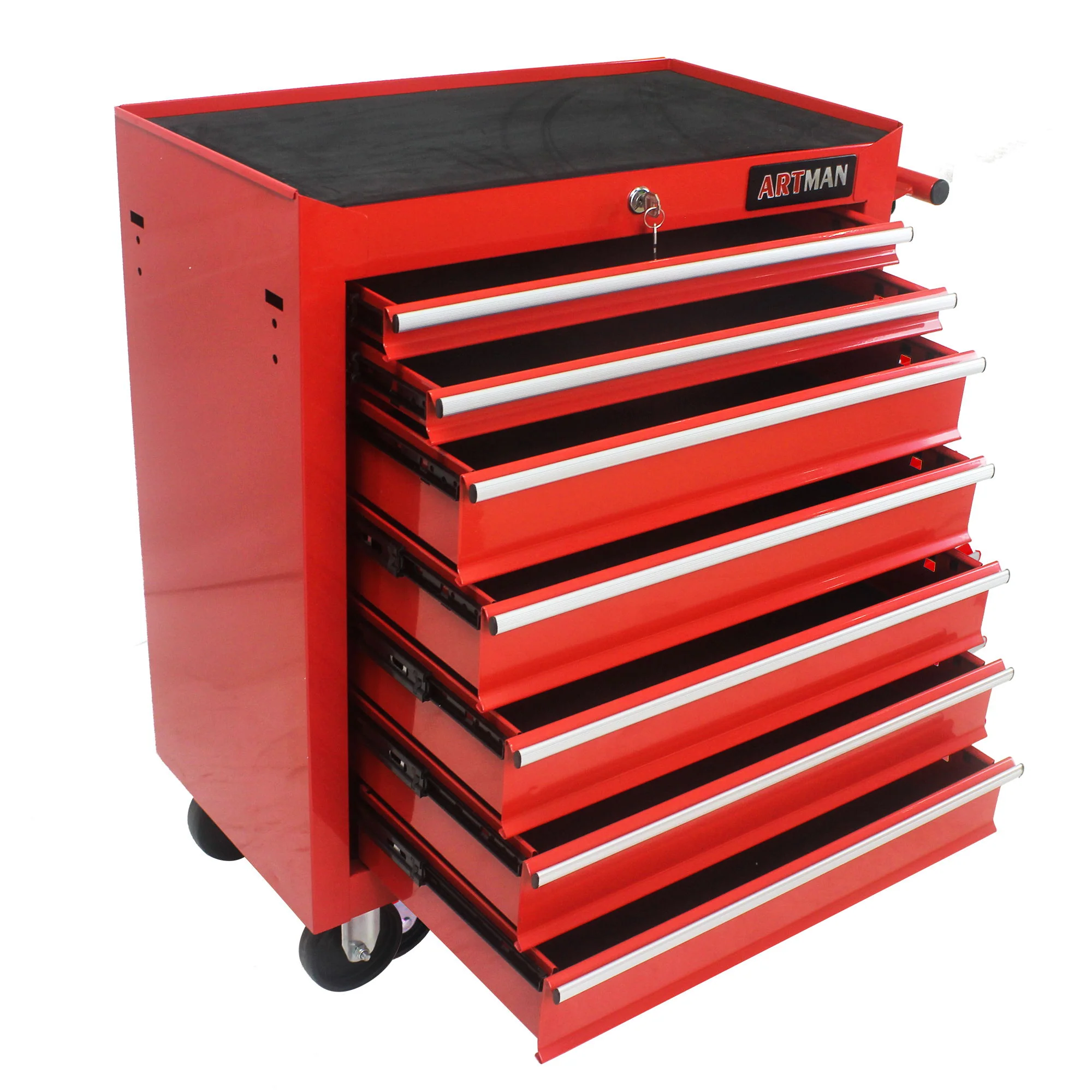Multifunctional Tool Cart With Wheels And Drawers - Image 60