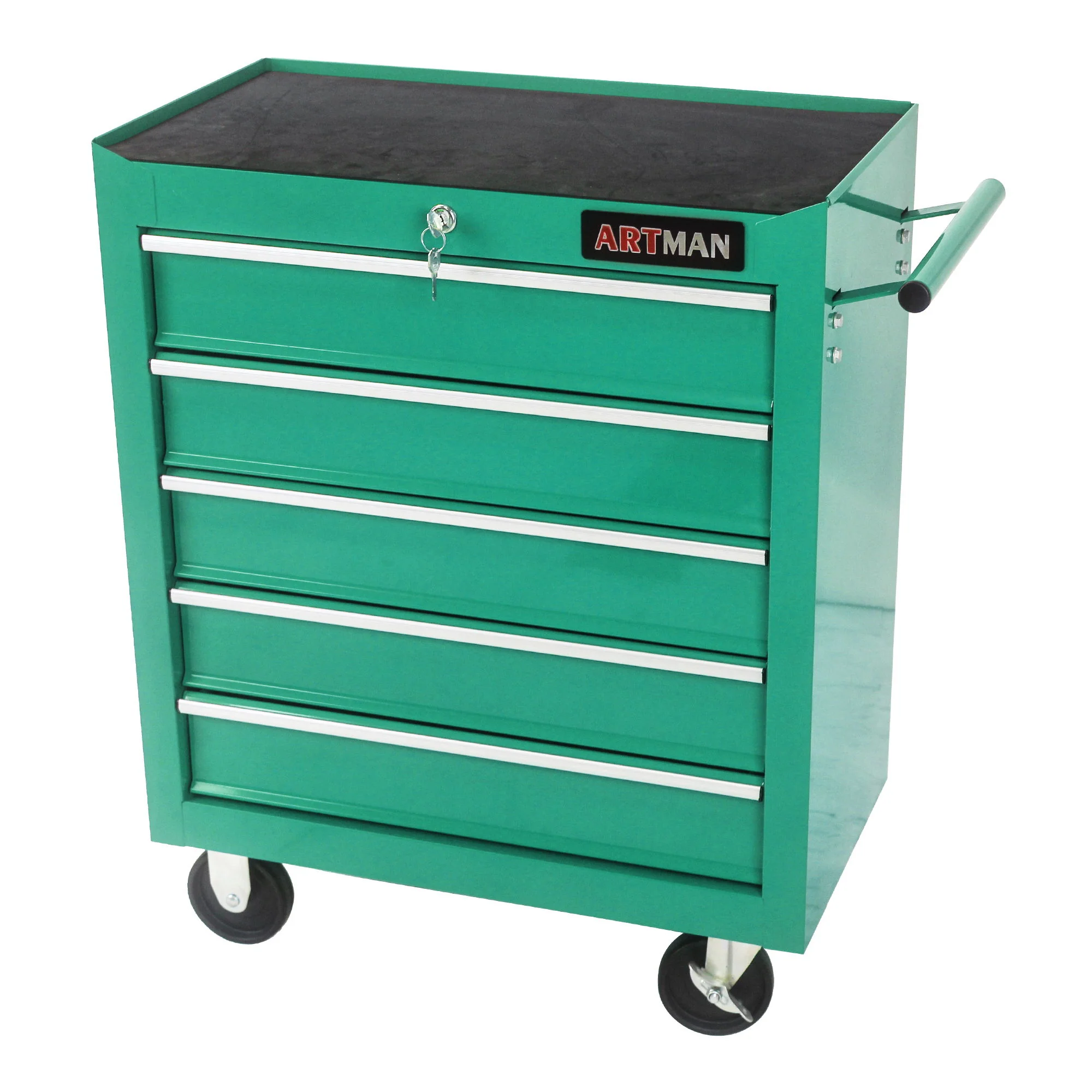 Multifunctional Tool Cart With Wheels And Drawers - Image 61