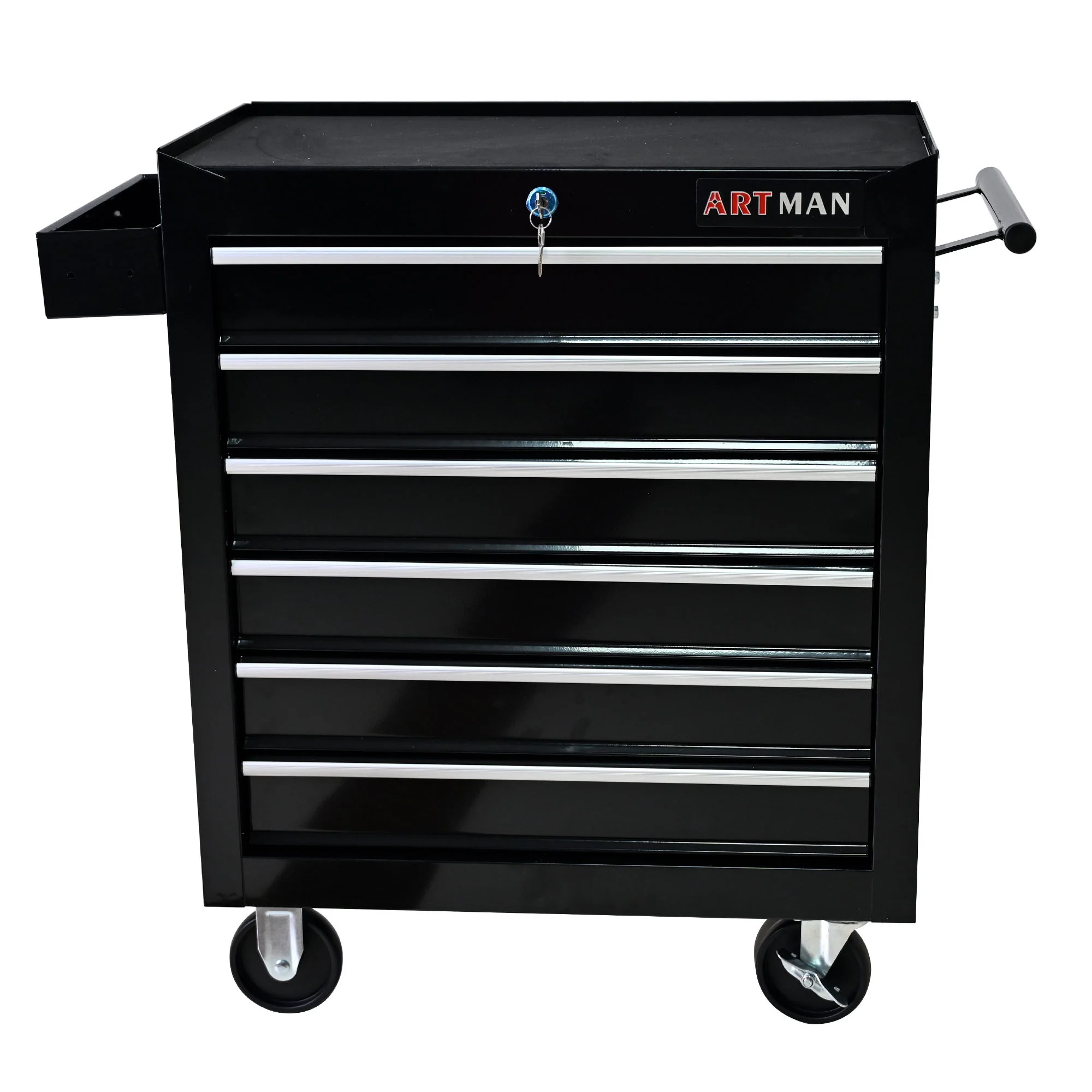 Multifunctional Tool Cart With Wheels And Drawers - Image 7