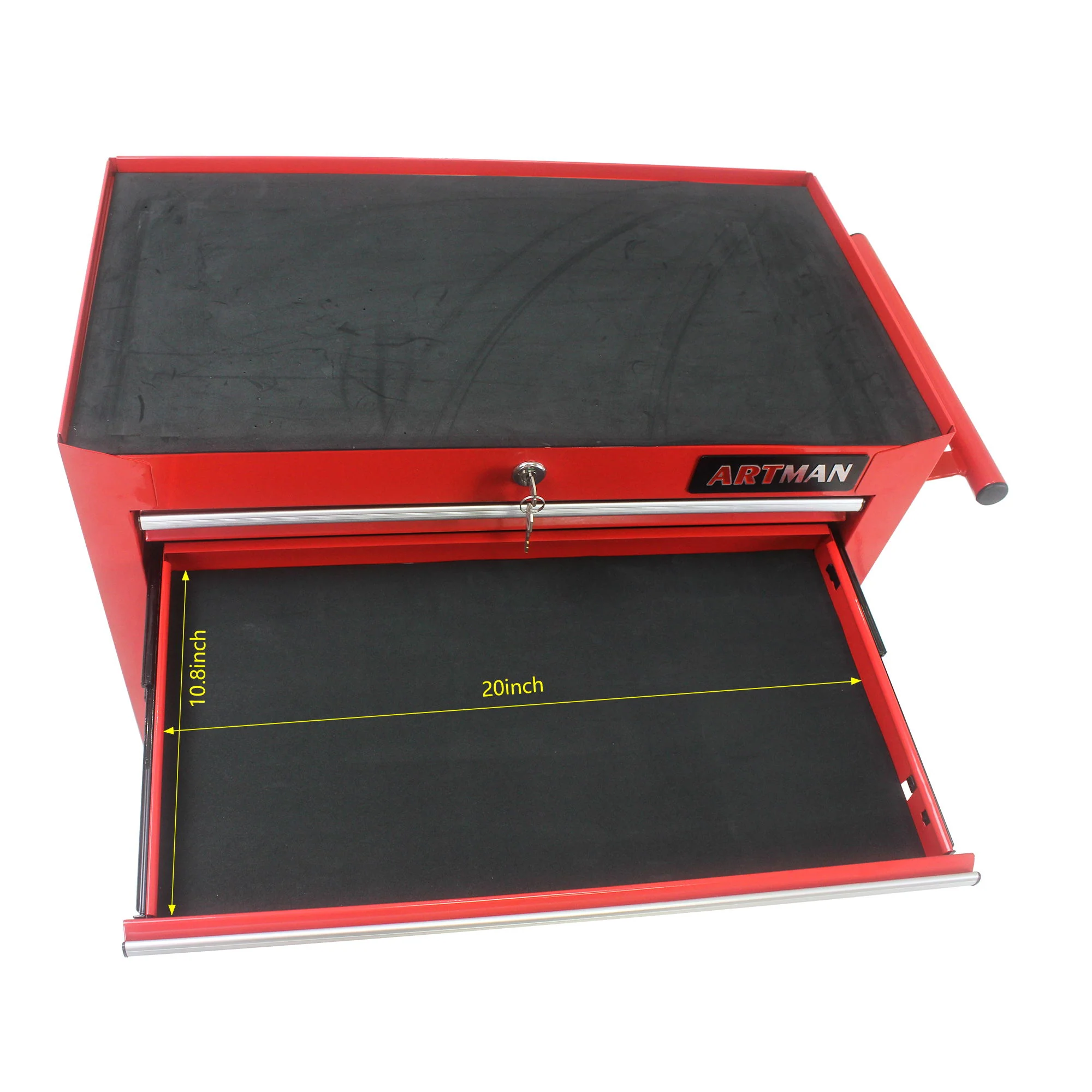 Multifunctional Tool Cart With Wheels And Drawers - Image 76