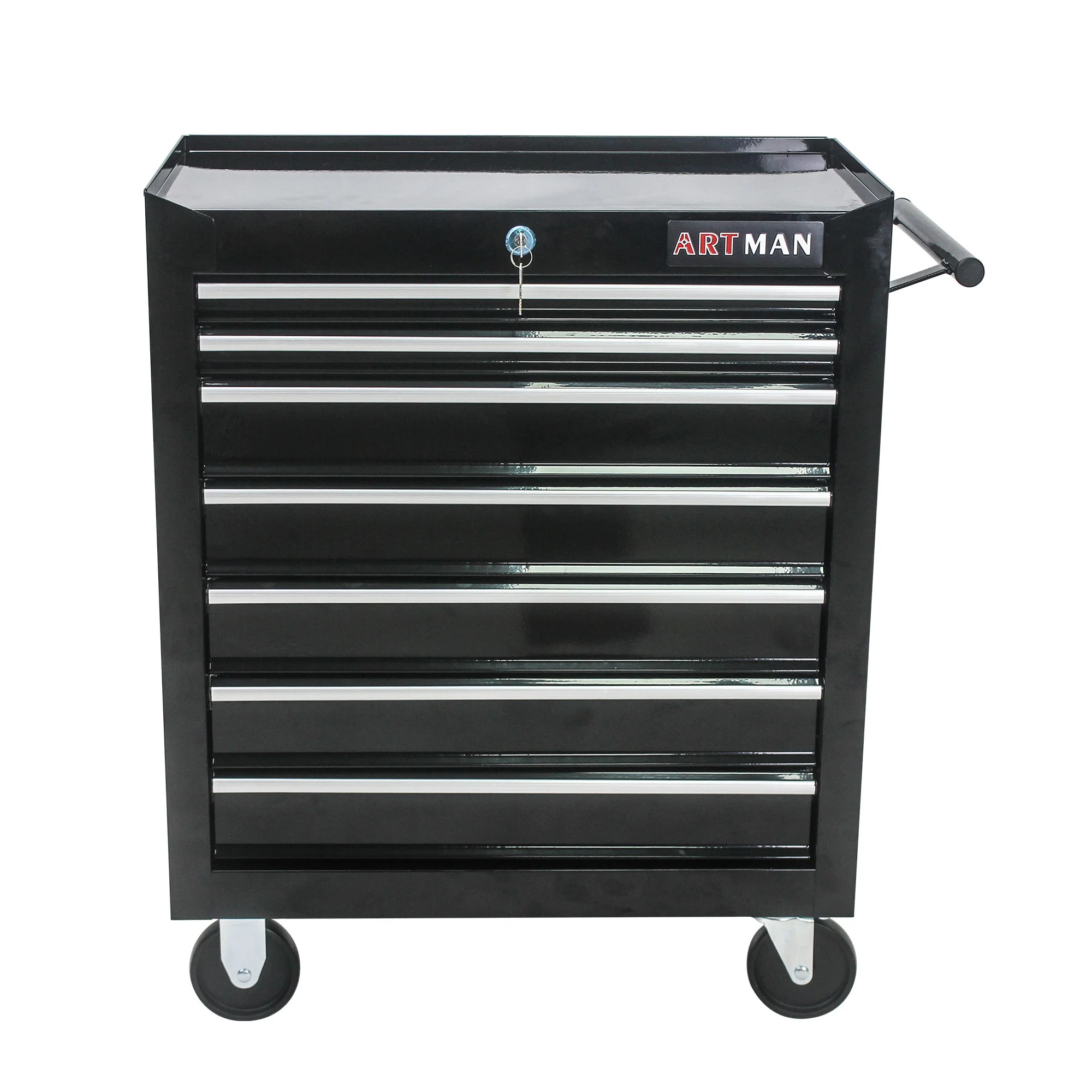 Multifunctional Tool Cart With Wheels And Drawers - Image 8
