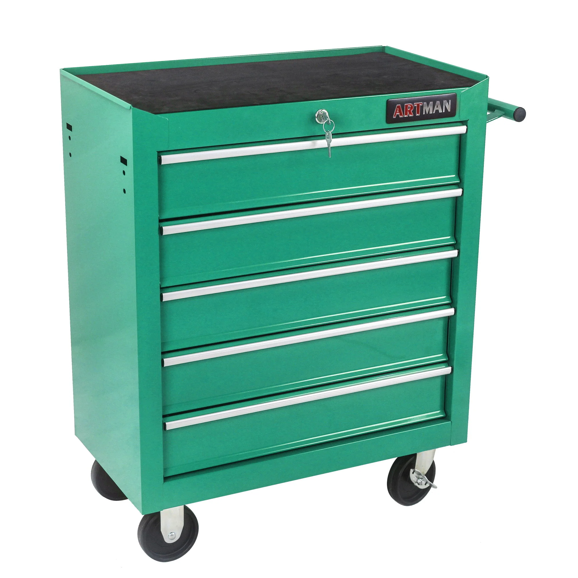 Multifunctional Tool Cart With Wheels And Drawers - Image 80