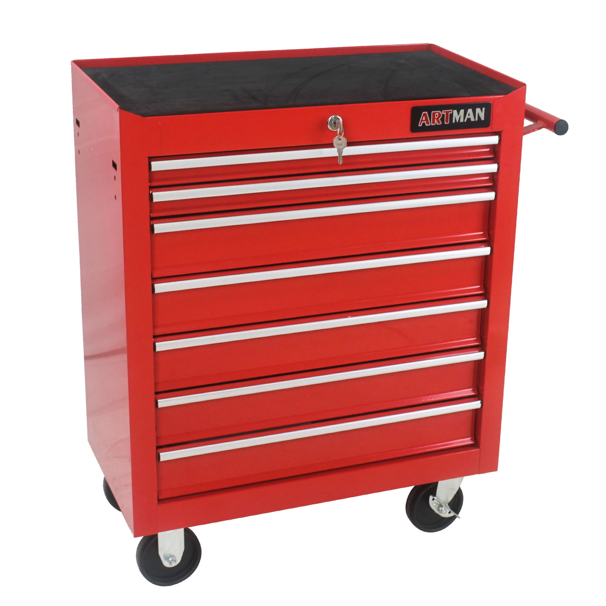 Multifunctional Tool Cart With Wheels And Drawers - Image 87
