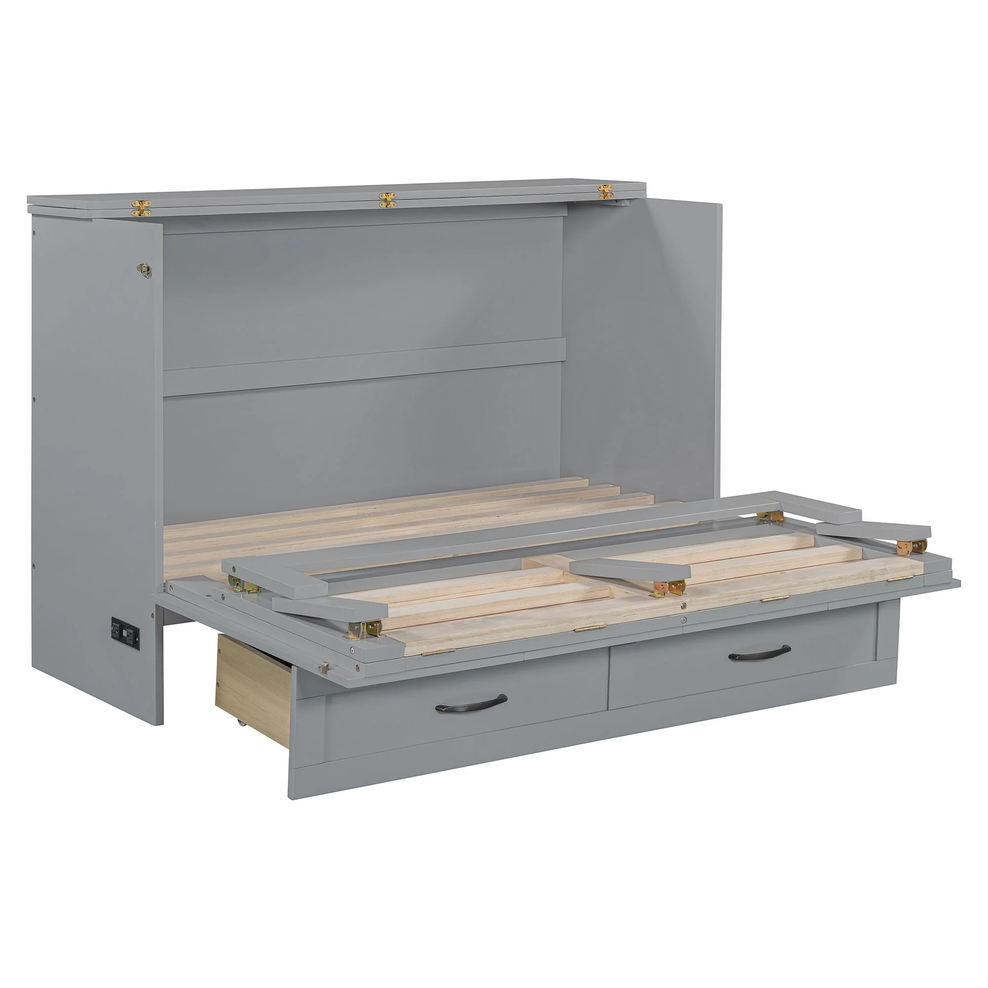 Murphy Bed With Large Drawers - Image 15