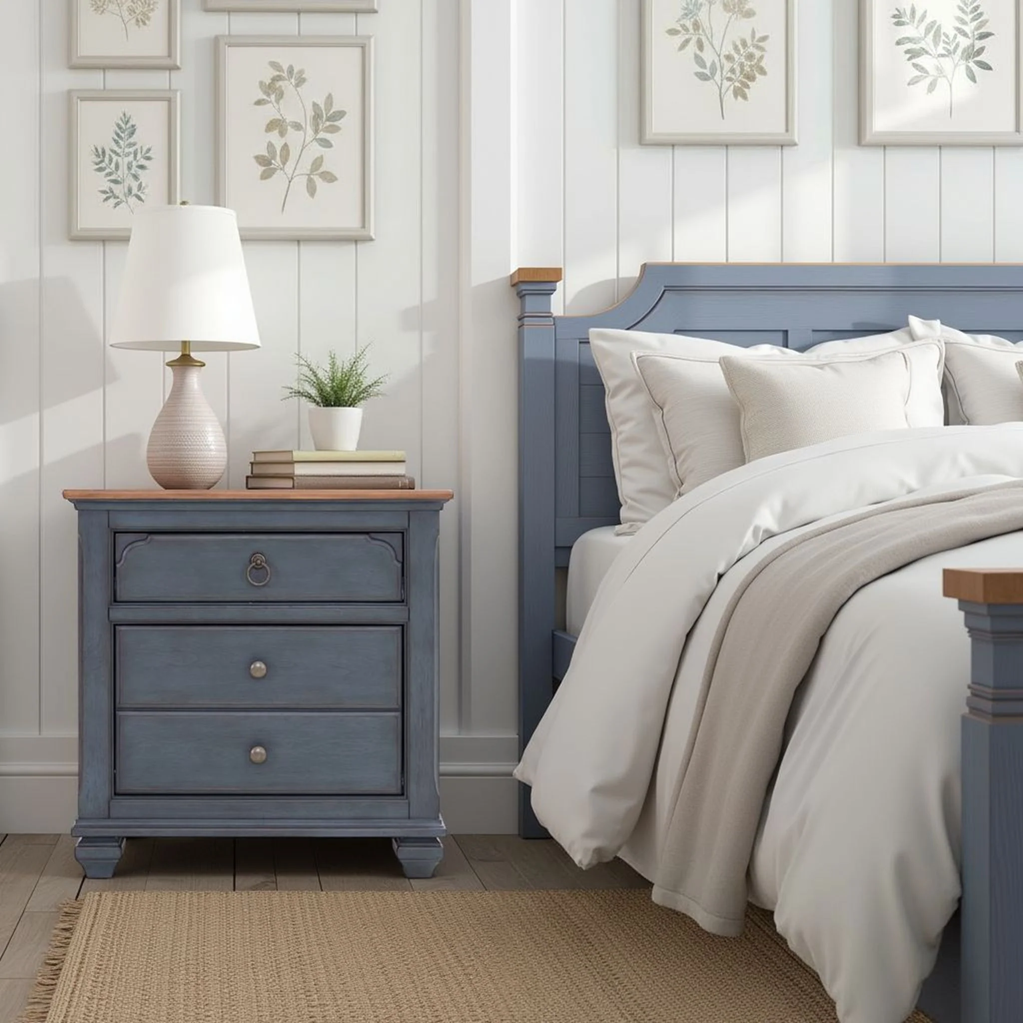 Nightstand - Blue - Image 6
